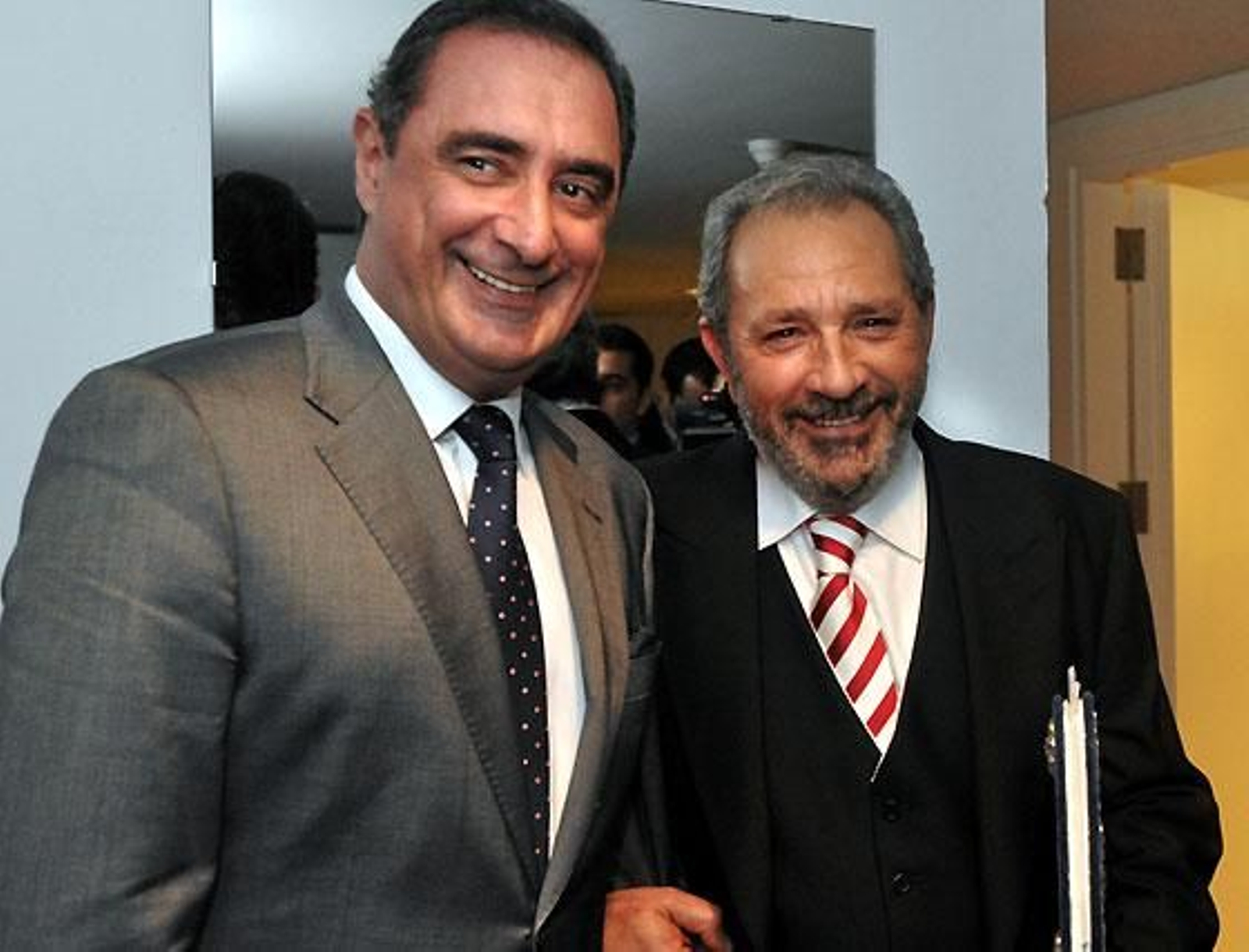 Carlos Herrera y Antonio García Barbeito.

Foto: Manuel Gómez