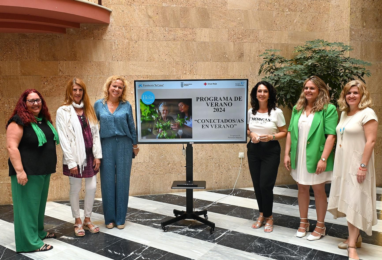 Presentación de las actividades de verano del Programa Siempre Acompañados en Jerez.