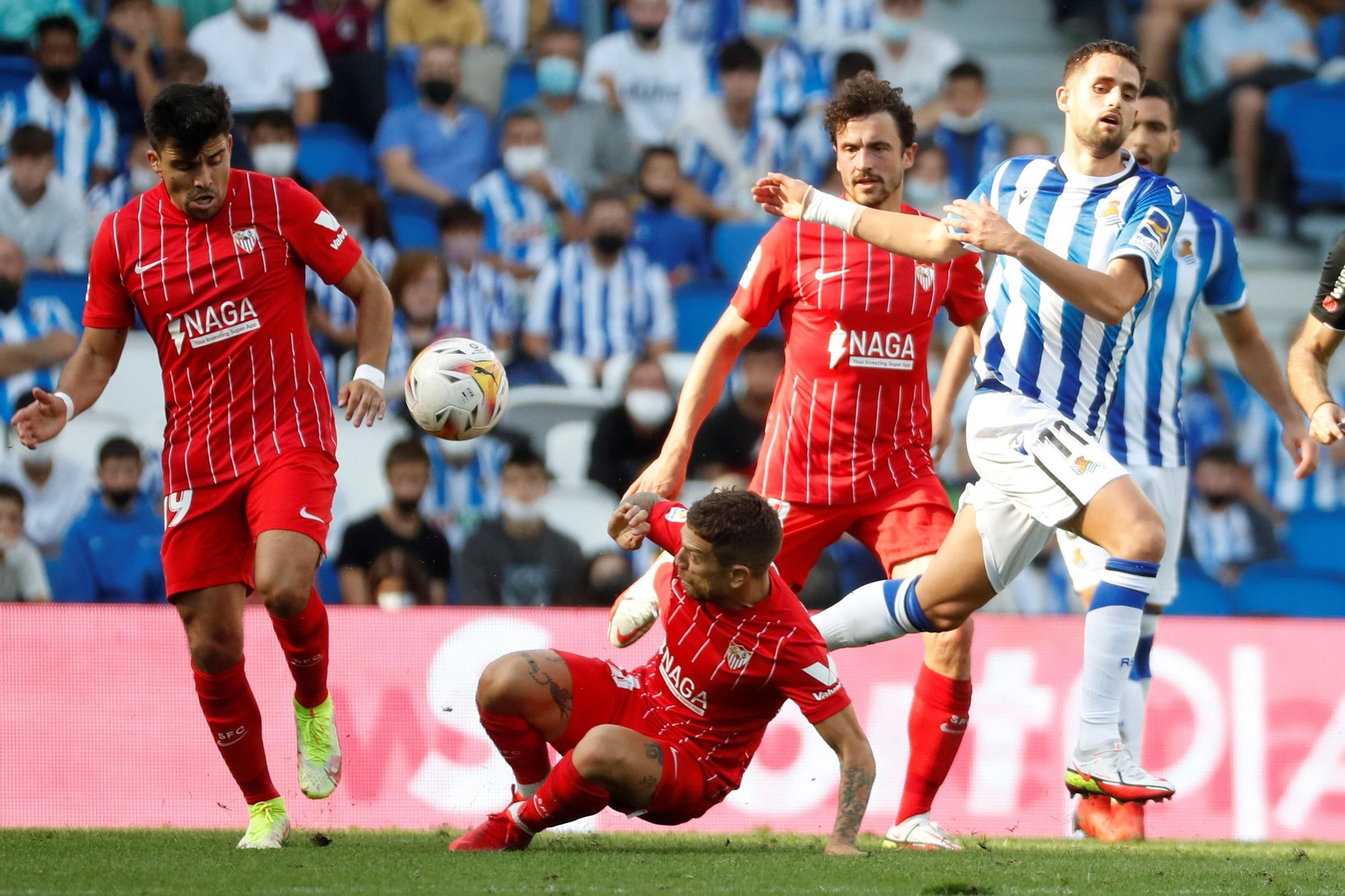 Las imágenes del Real Sociedad-Sevilla