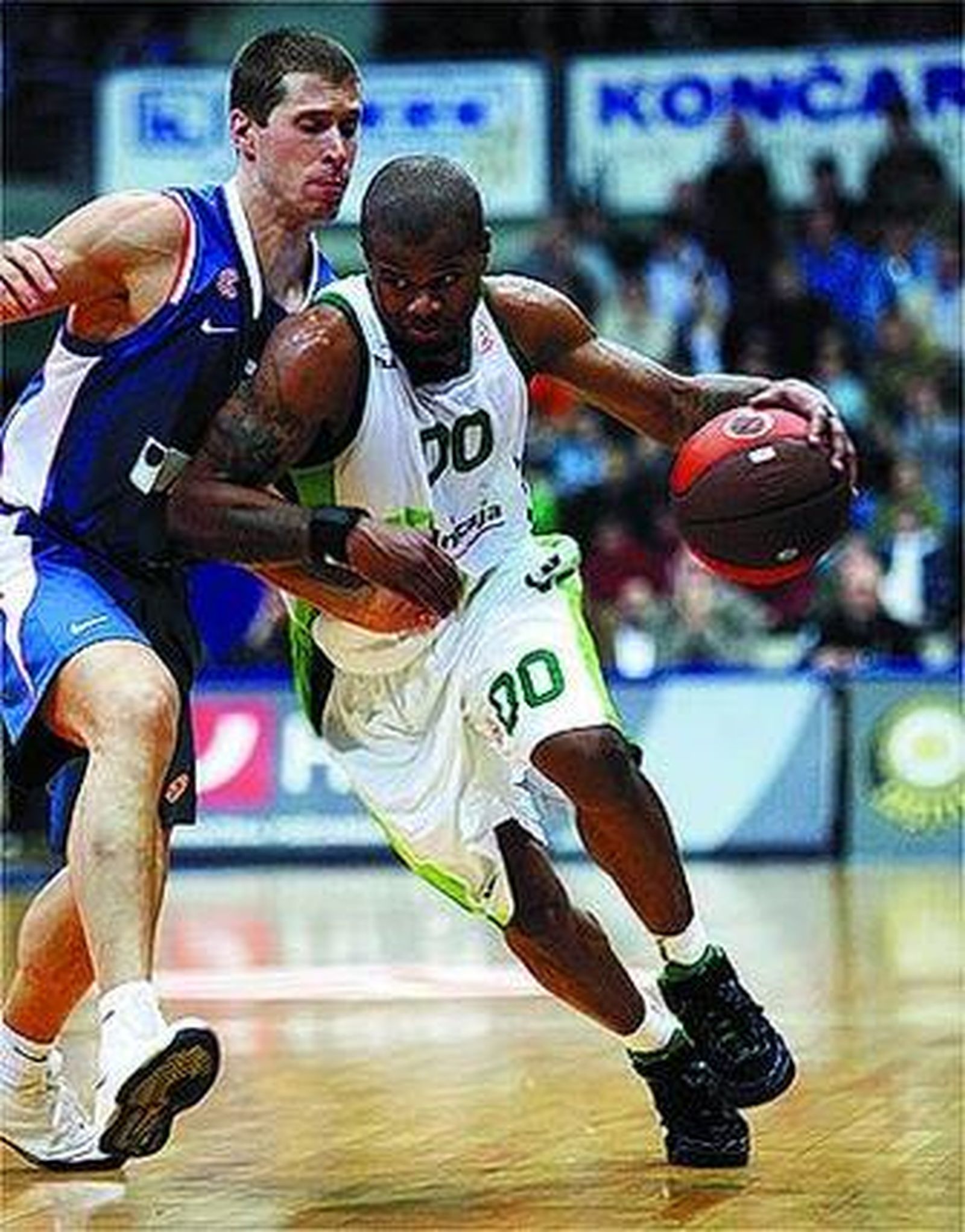 Omar Cook y Davor Kus.