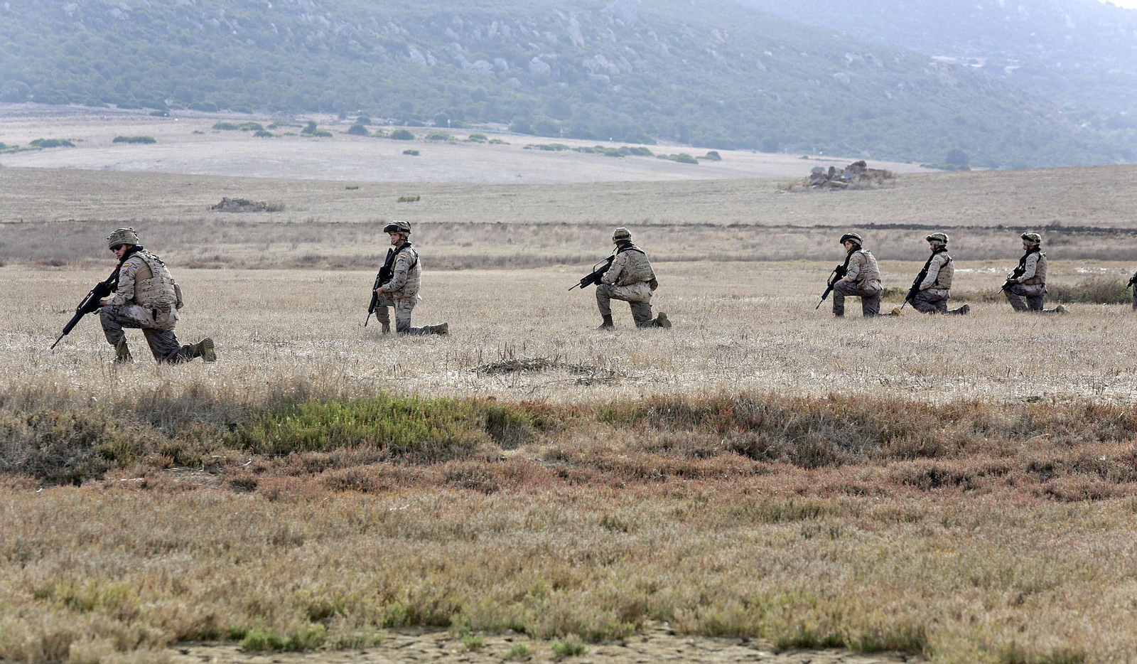 El asalto de la Infantería de Marina al Retín