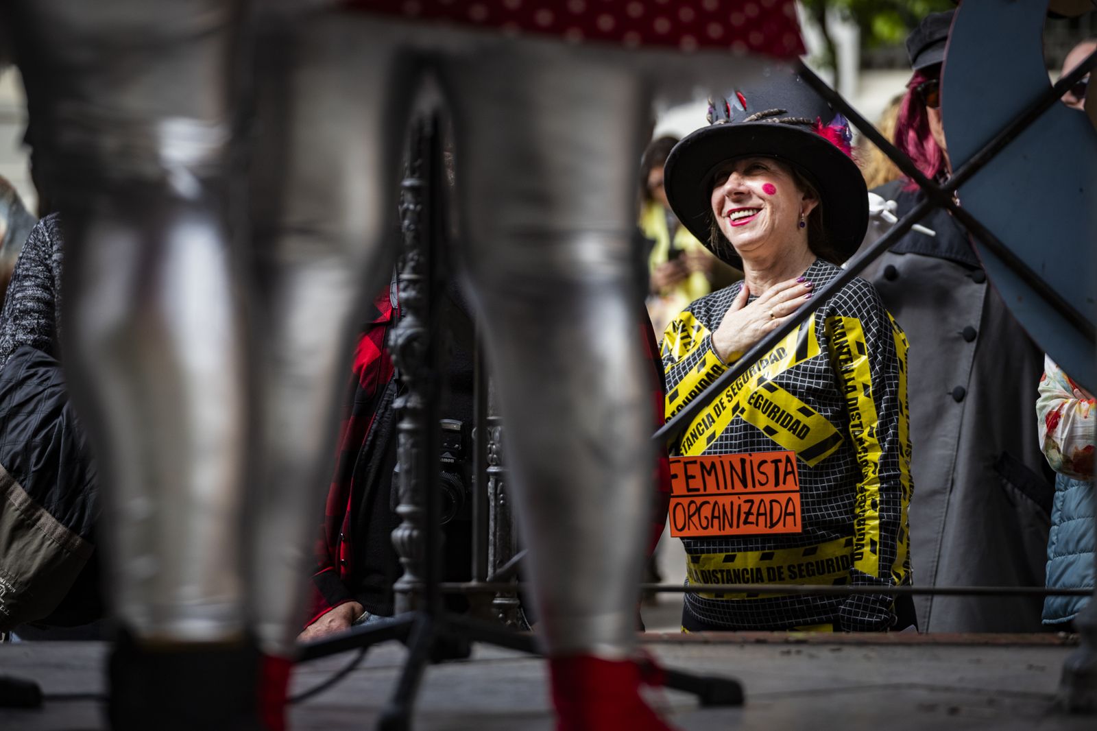 8M en Jerez: Carnaval Feminista en la Plaza del Banco