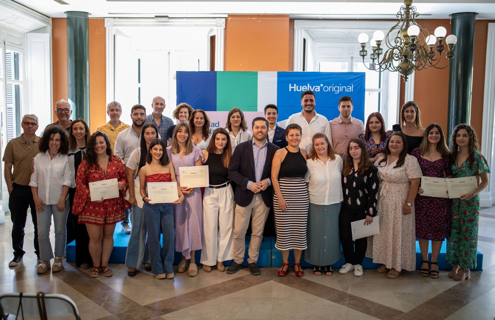 Foto de grupo de clausura