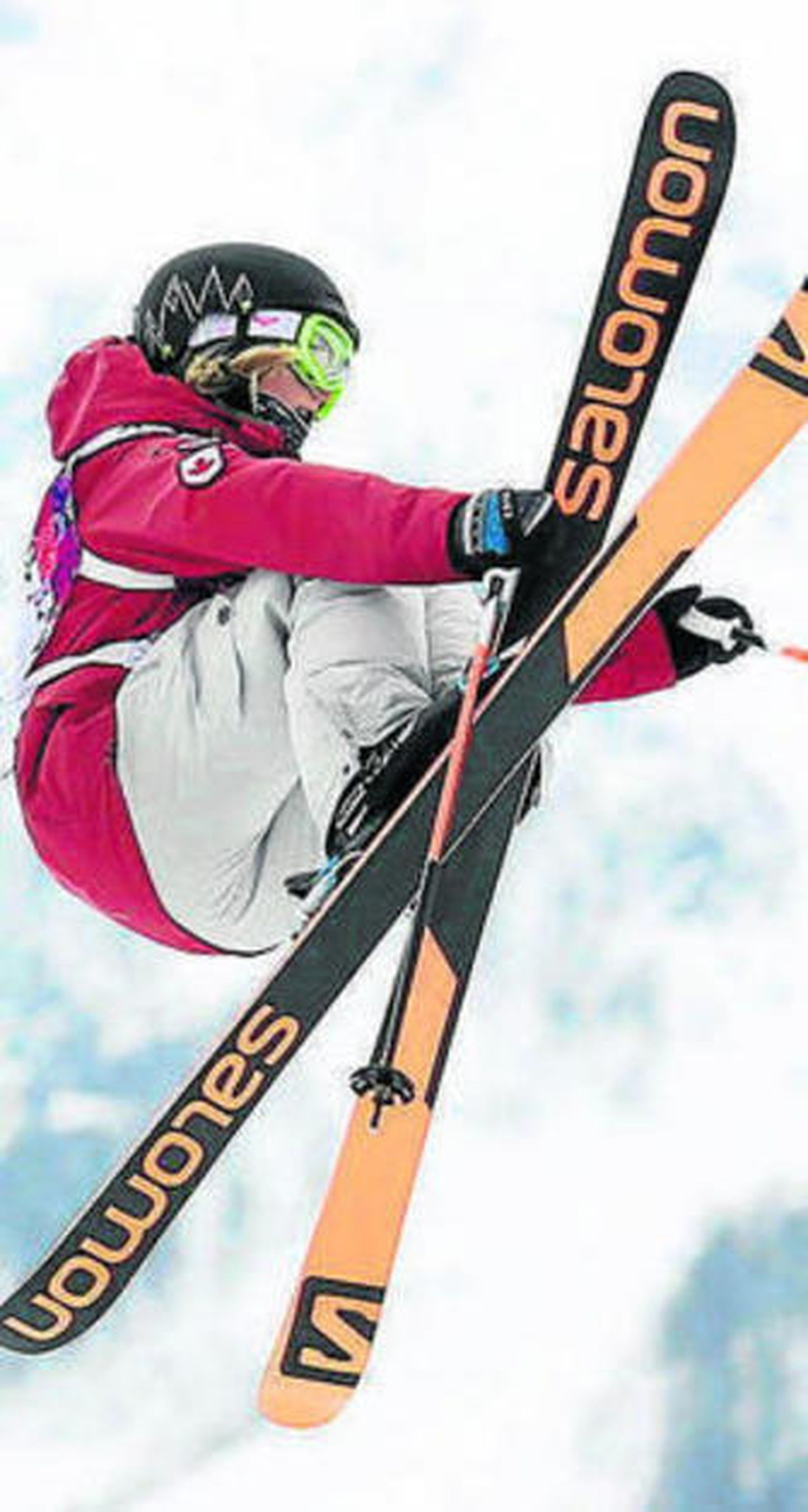 La canadiense Dara Howell.