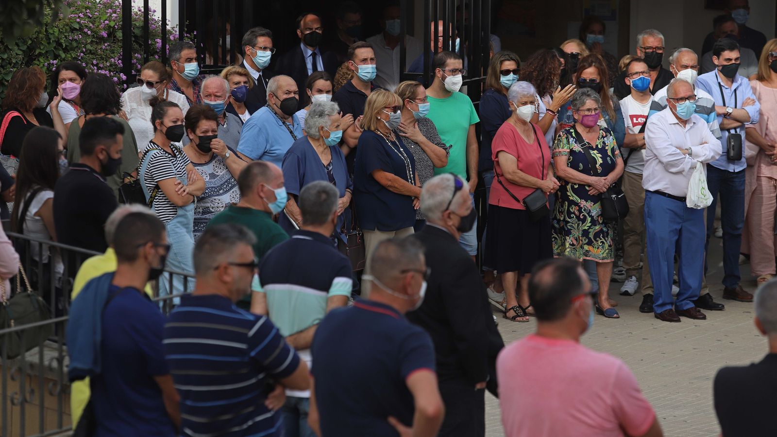 Fotos del último adiós a Juan Antonio García León en Algeciras