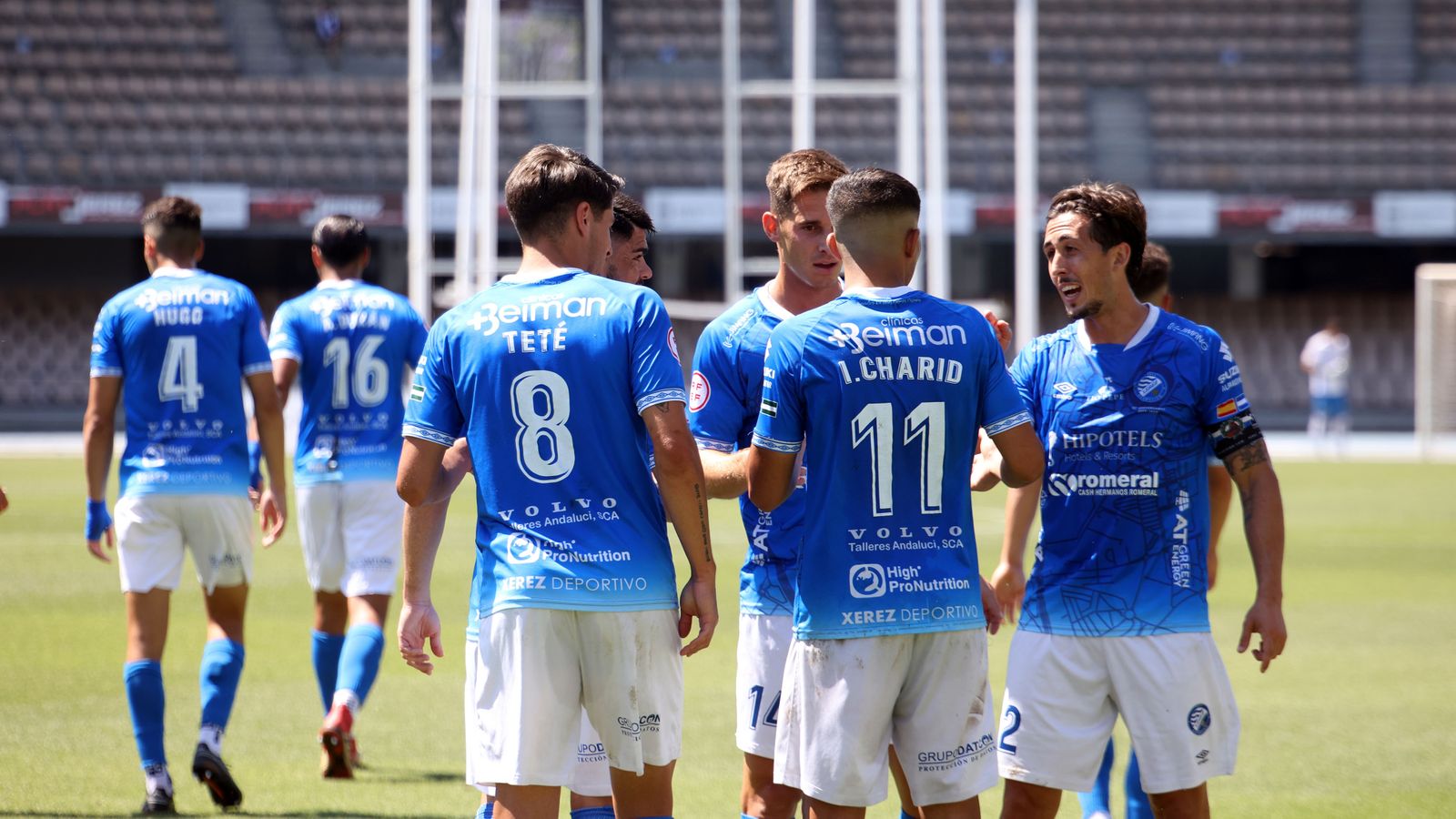 Último partido de liga del Xerez DFC - CD Pozoblanco en Chapín