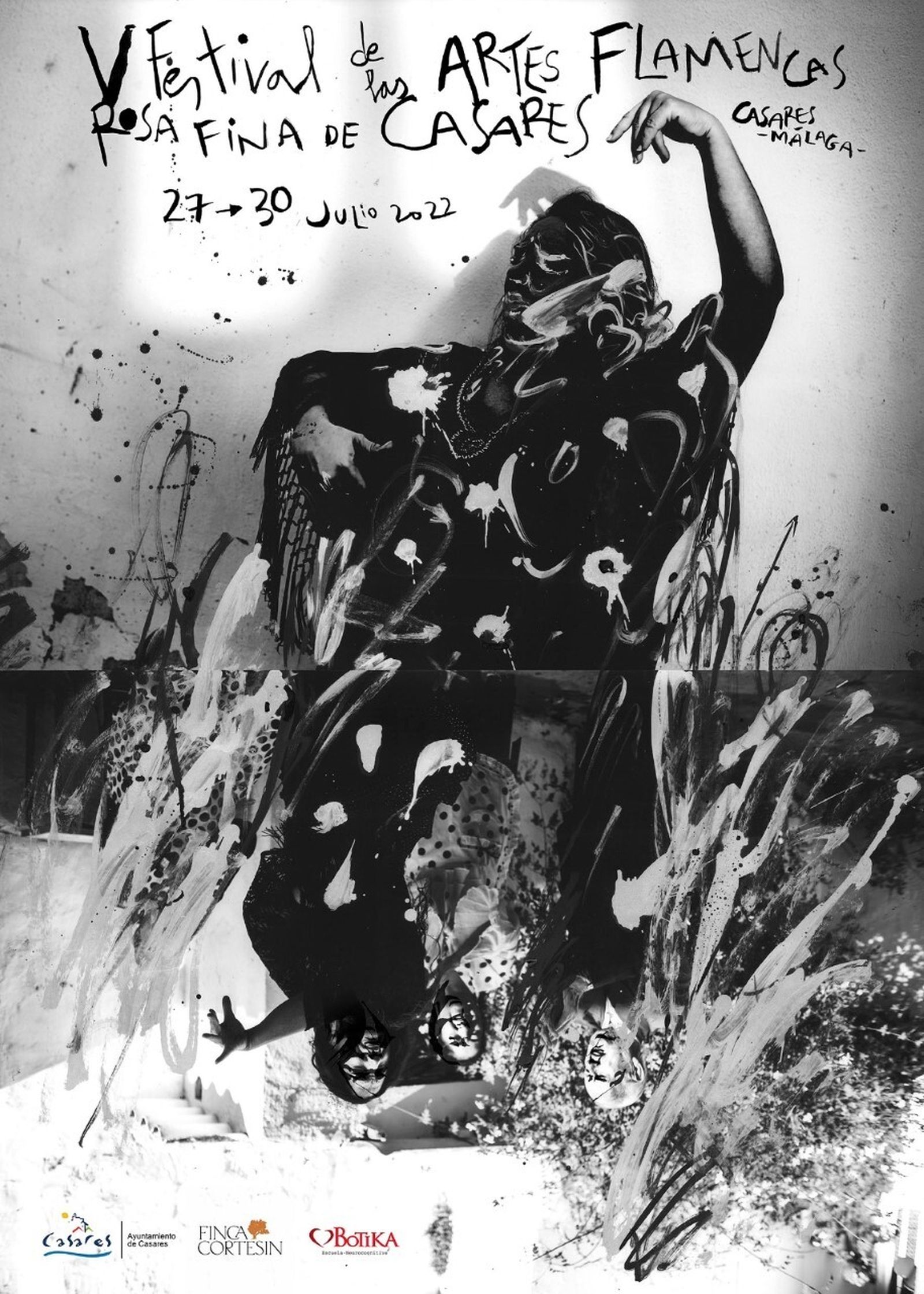 Cartel de esta edición, una creación de Patricio Hidalgo y de la propia Claudia Ruiz Caro.