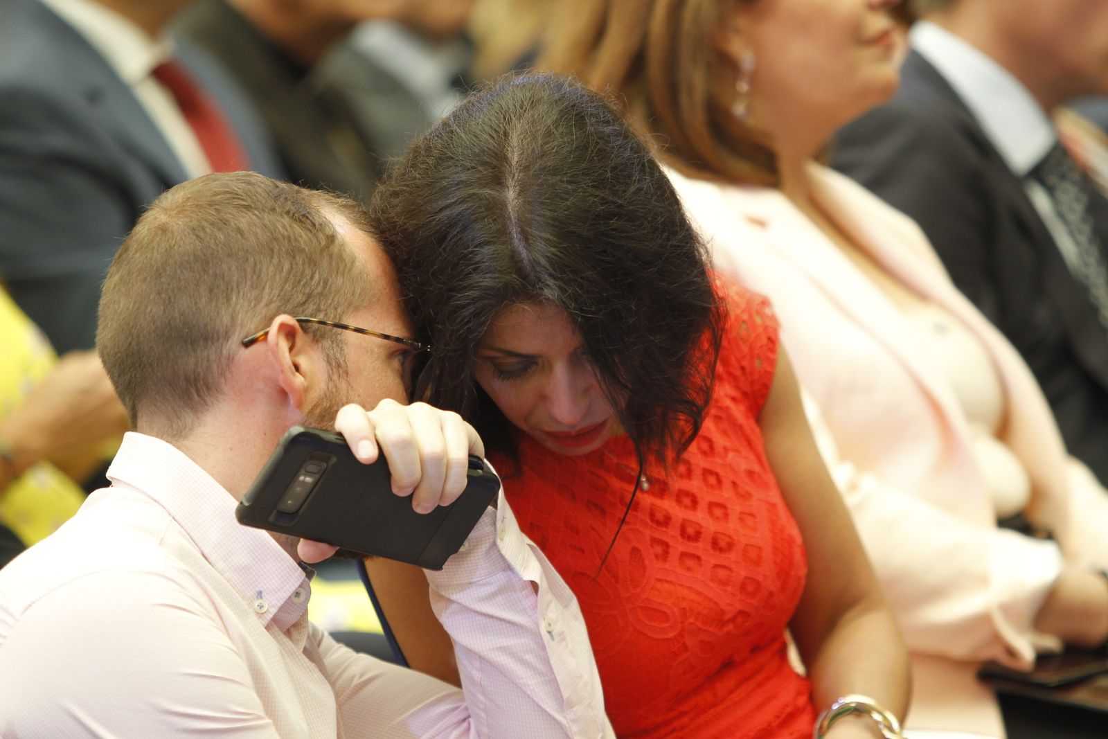 Pleno investidura Presidente Diputación de Almería. Javier Aureliano García