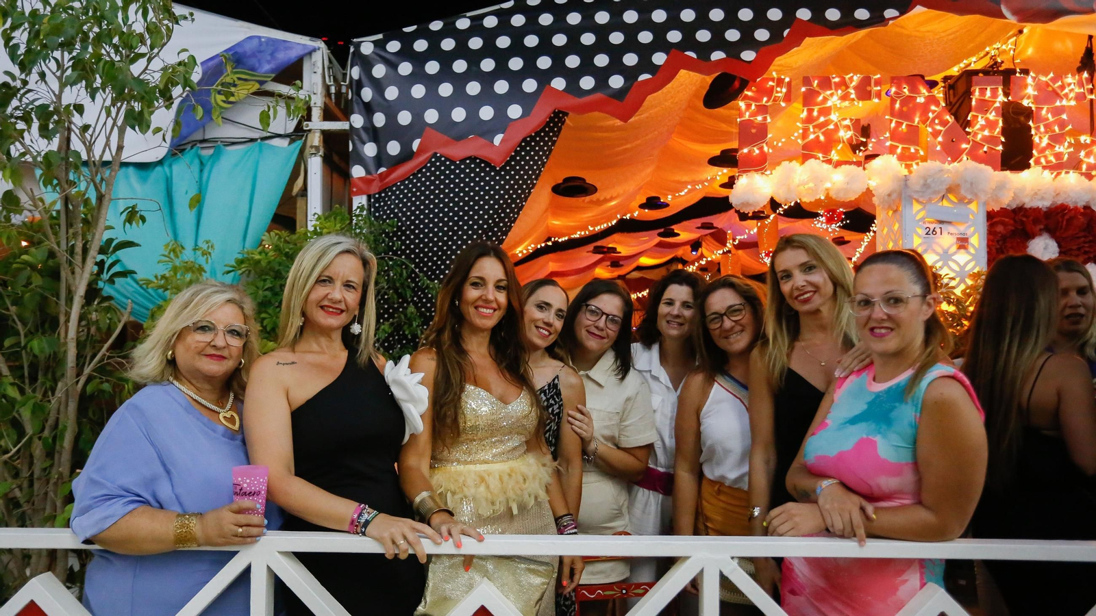Búscate en las fotos del lunes en la Feria de La Línea