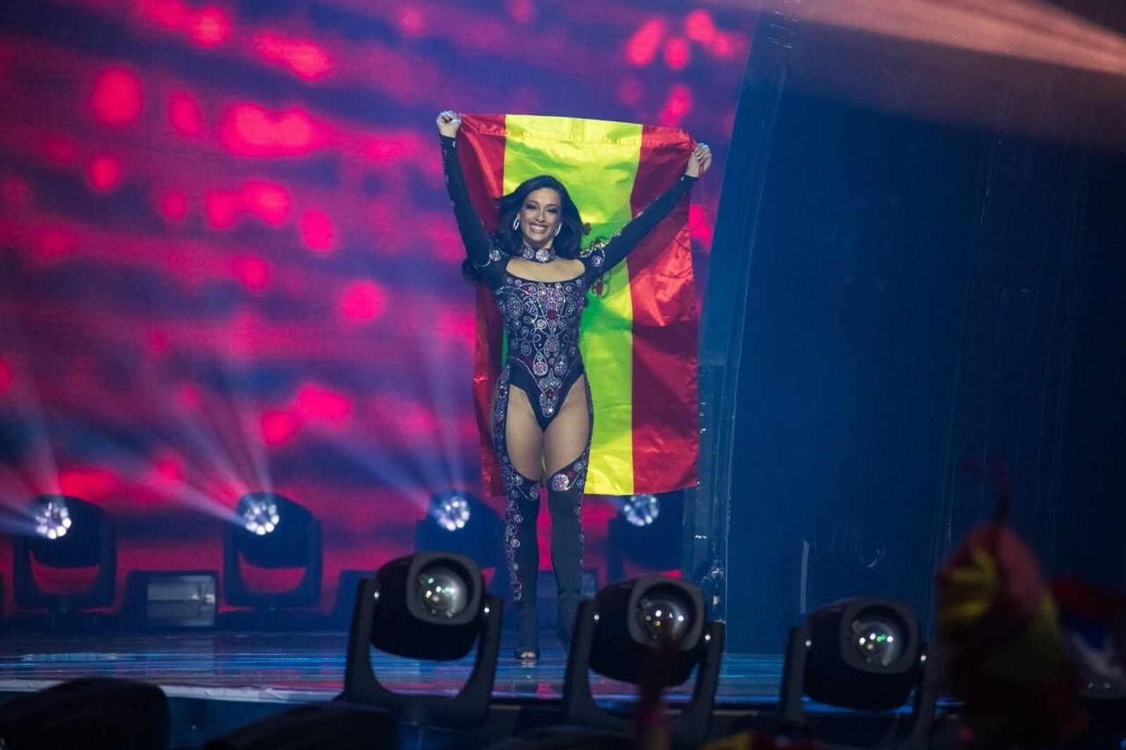 Chanel, la participante española, tercer puesto en Eurovisión