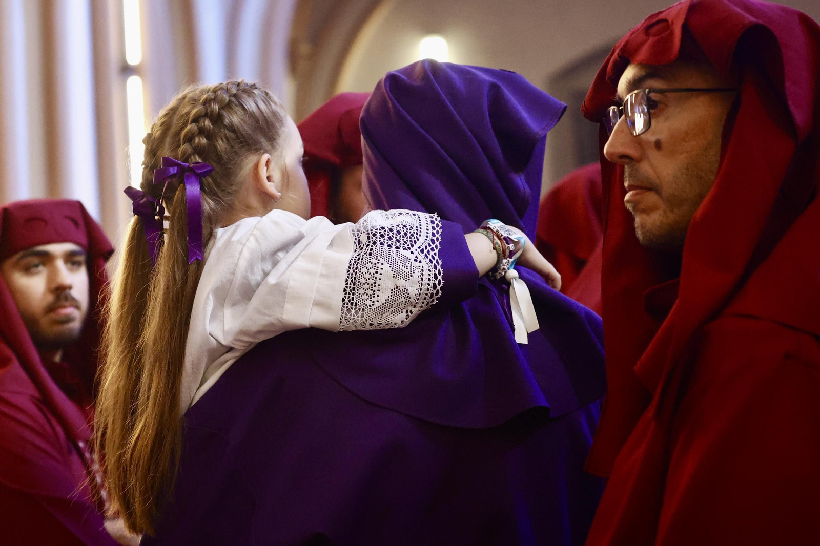 Salud el Domingo de Ramos en Málaga, en imágenes