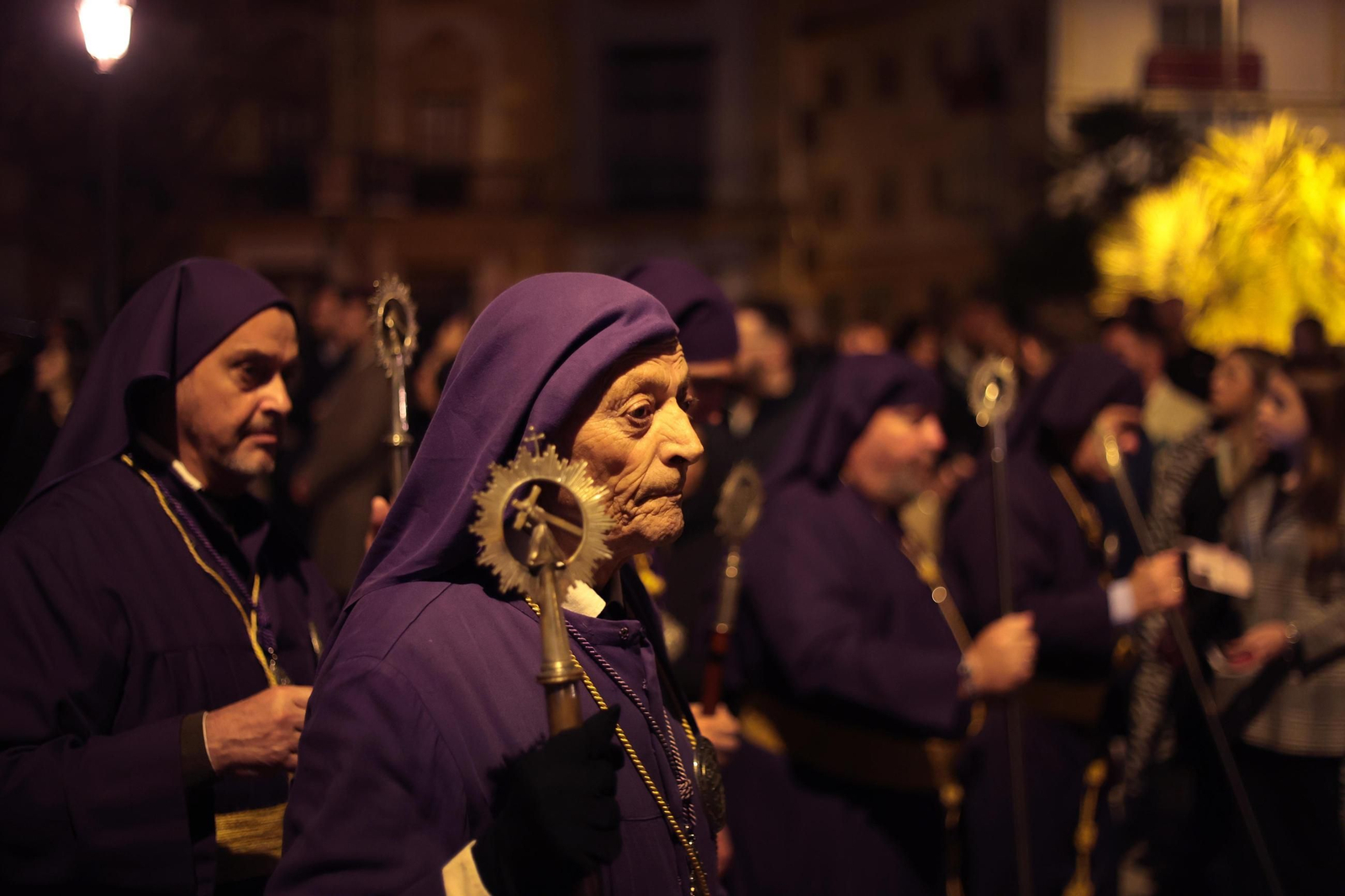 Imágenes de las Hermandades de la madrugada del Viernes Santo en Jerez 2025