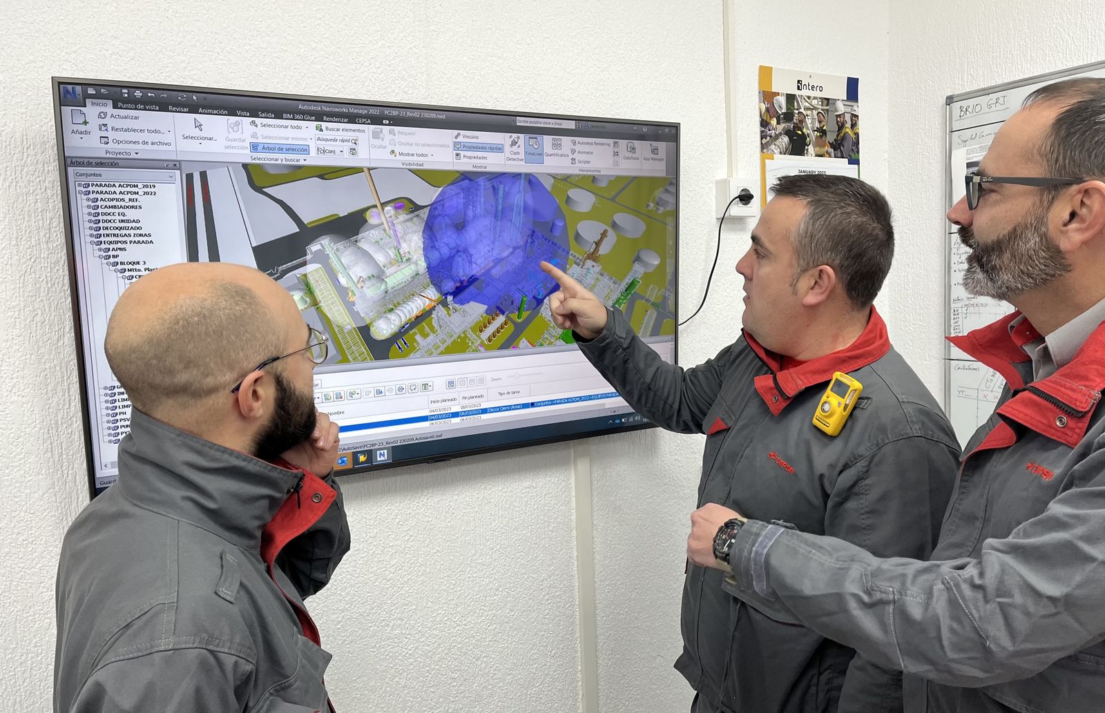 Puesta en marcha de la nueva herramienta digital en La Rábida.