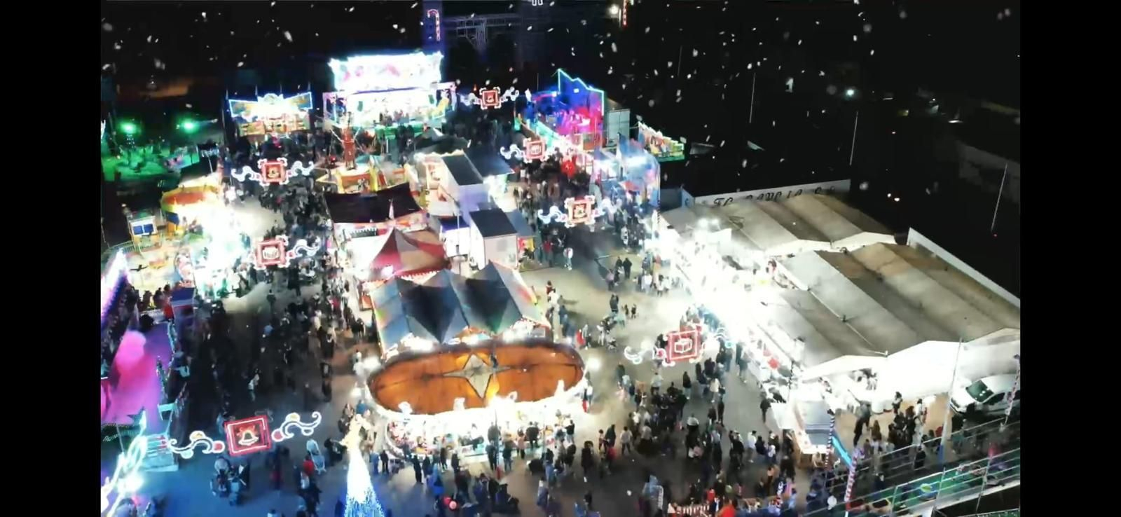 Una vista aérea de Navidad Park, en Dos Hermanas