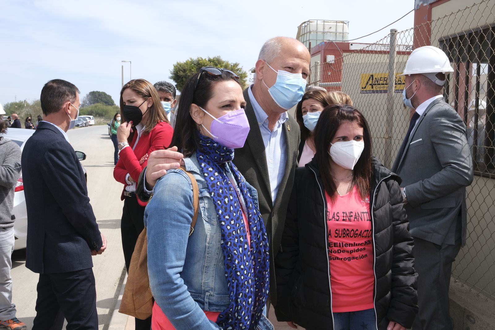 Fotogalería colocación primera piedra Conservatorio Profesional de Danza 'Kina Jiménez' de Almería