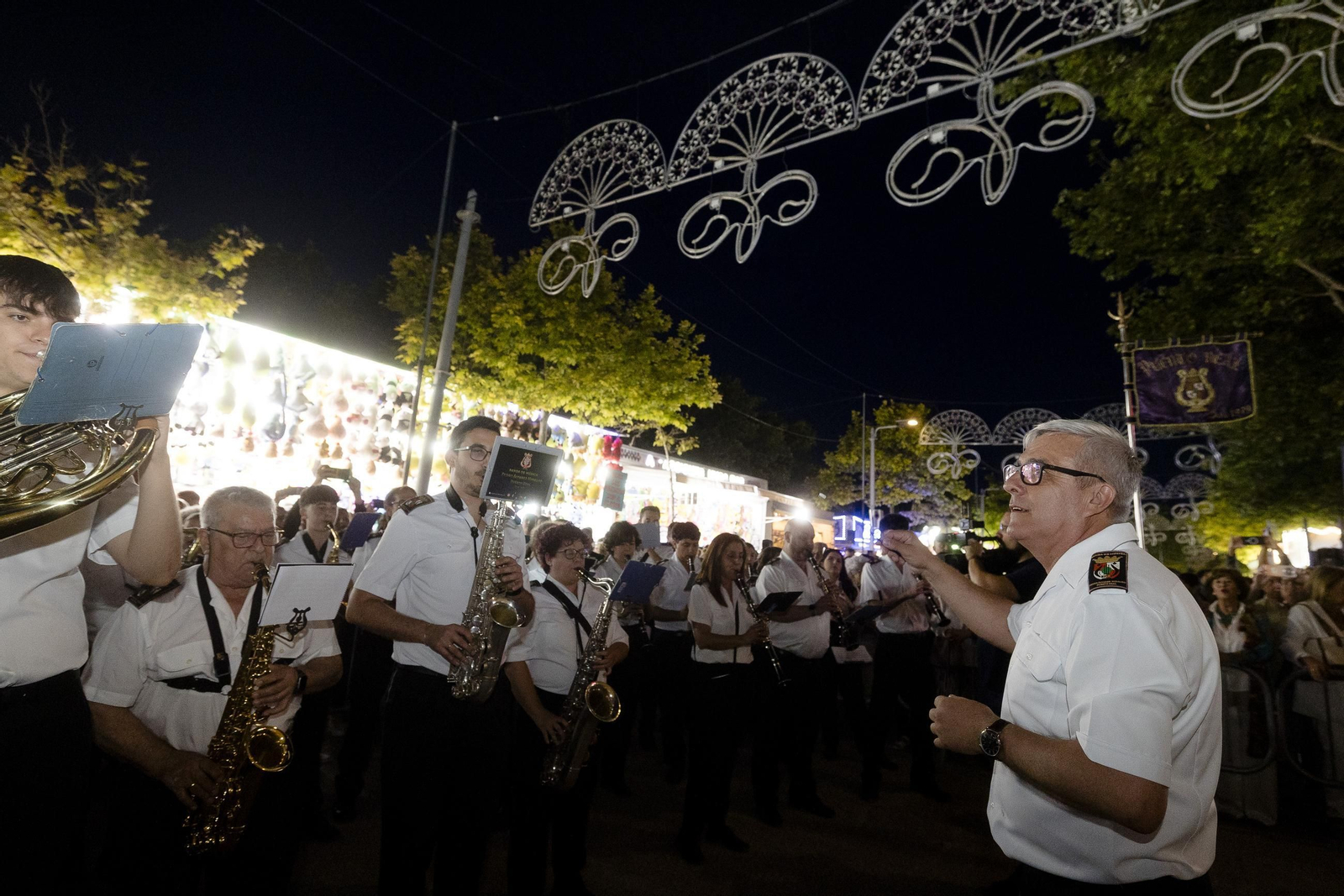 Las imágenes del encendido del alumbrado de Feria de Puerto Real