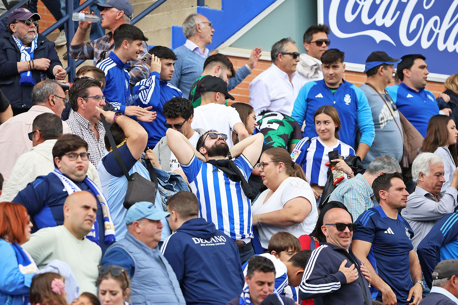 Las imágenes del Recreativo de Huelva - Yeclano Deportivo