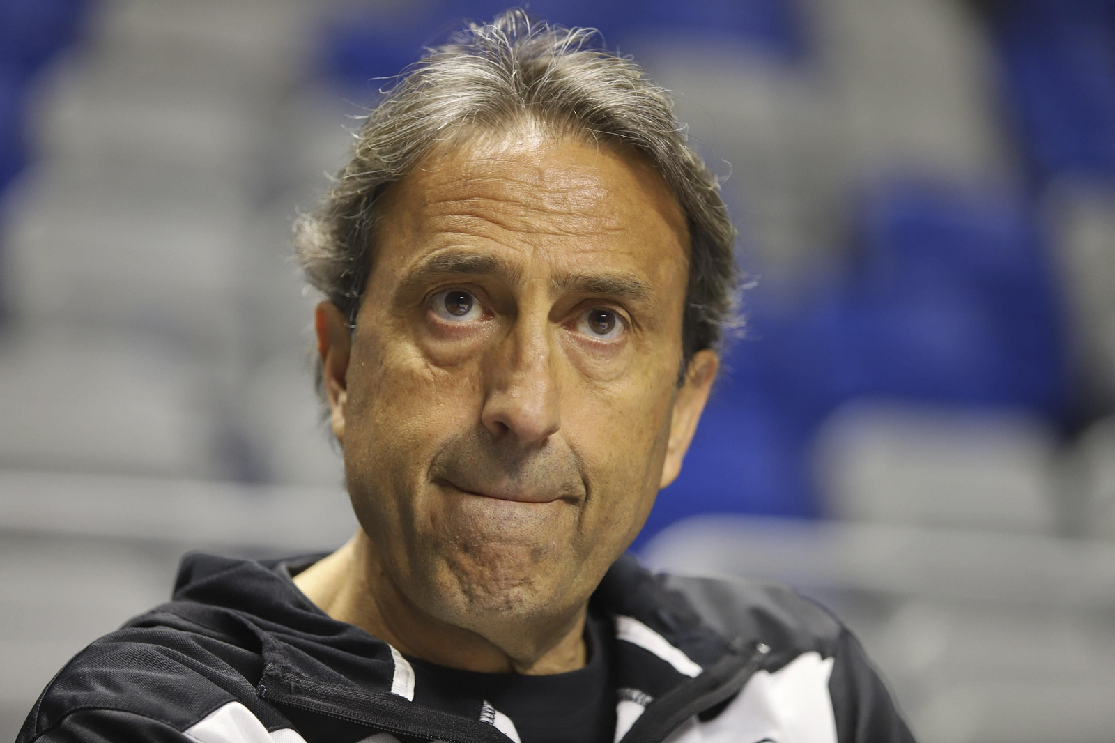 Luis Casimiro, en el Palacio.