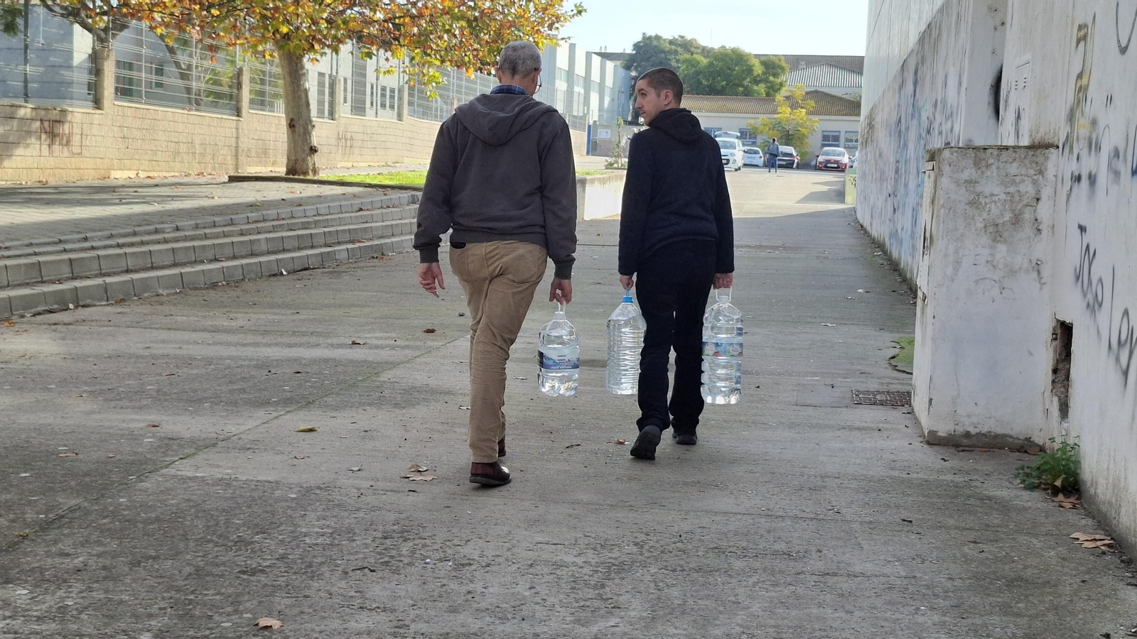 Corte de agua en Puerto Real