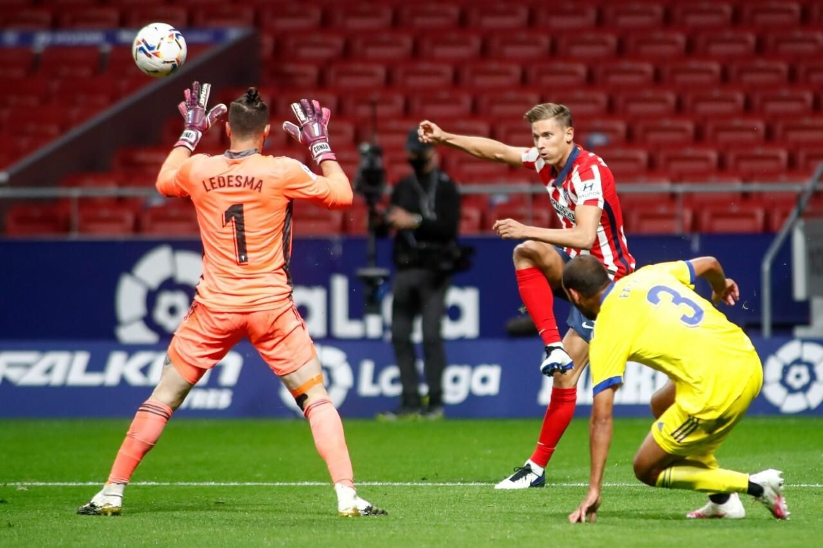 Las imágenes del Atlético de Madrid-Cádiz