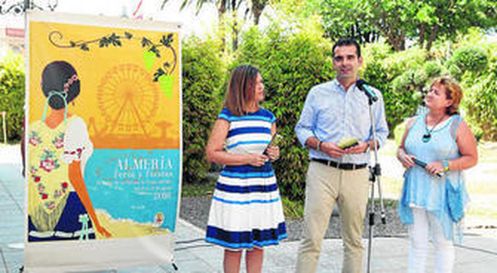 Presentación del cartel de la Feria de este año.