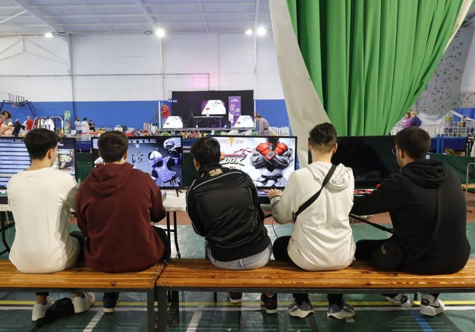 Aficionados de los videojuegos disfrutando de la anterior edición del Rota Go!