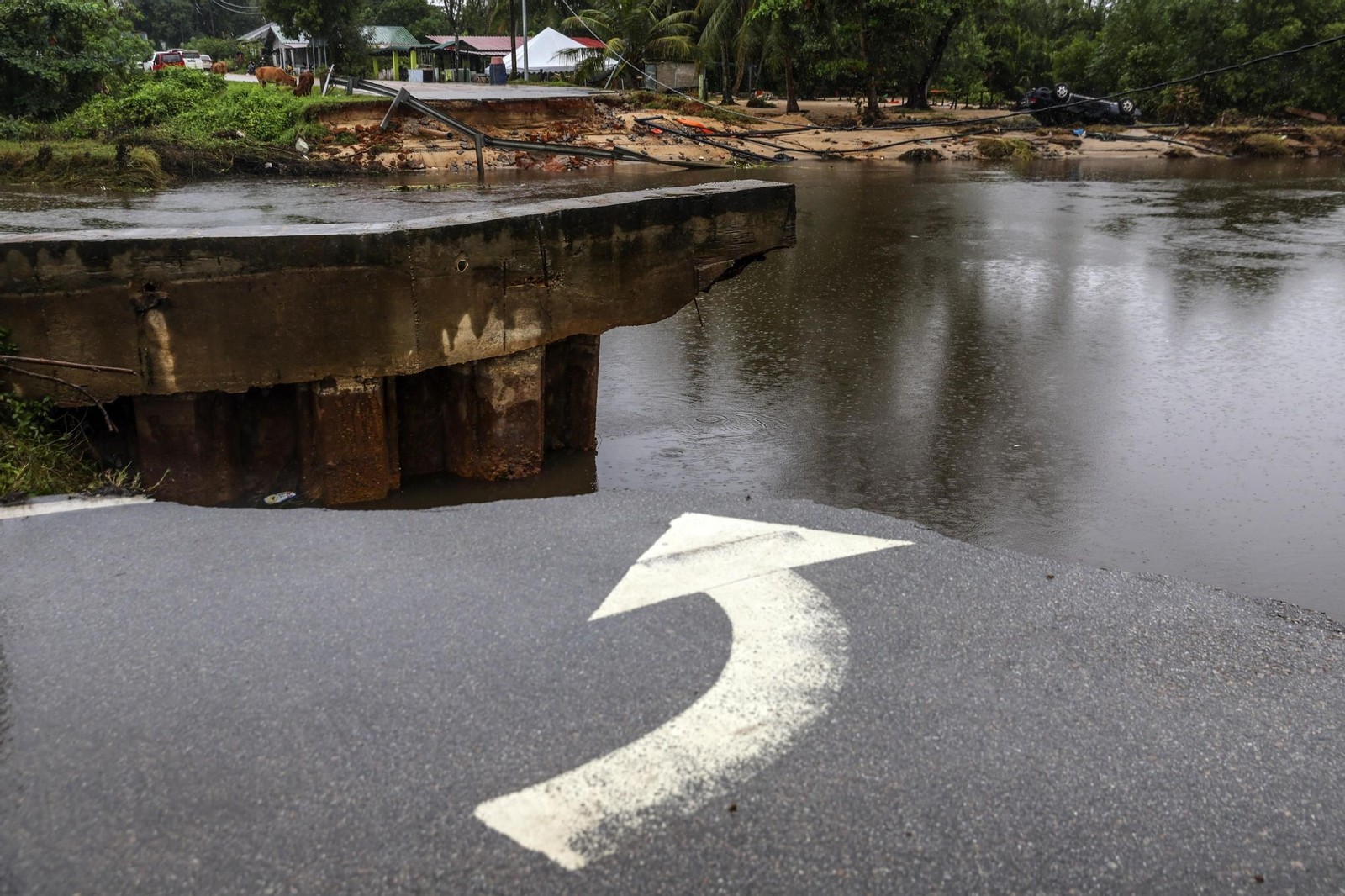 Las devastadoras imágenes de las graves inundaciones en Malasia