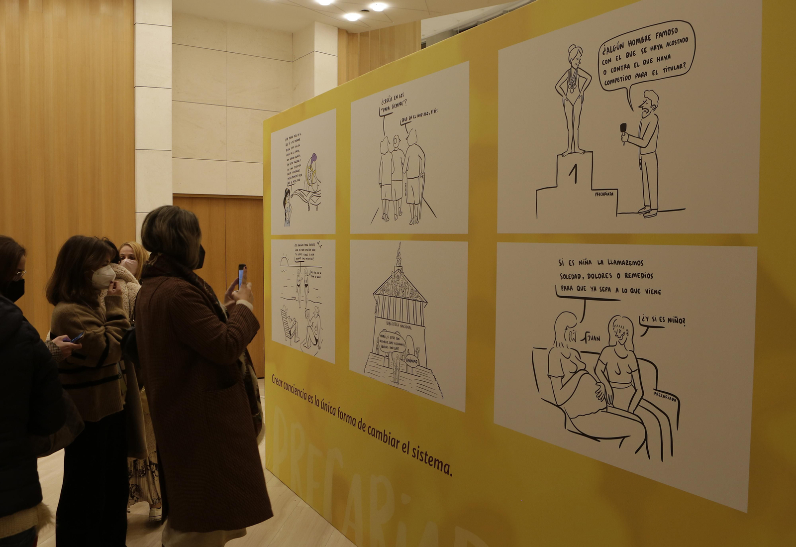 Exposición Ilustradísimas por la igualdad