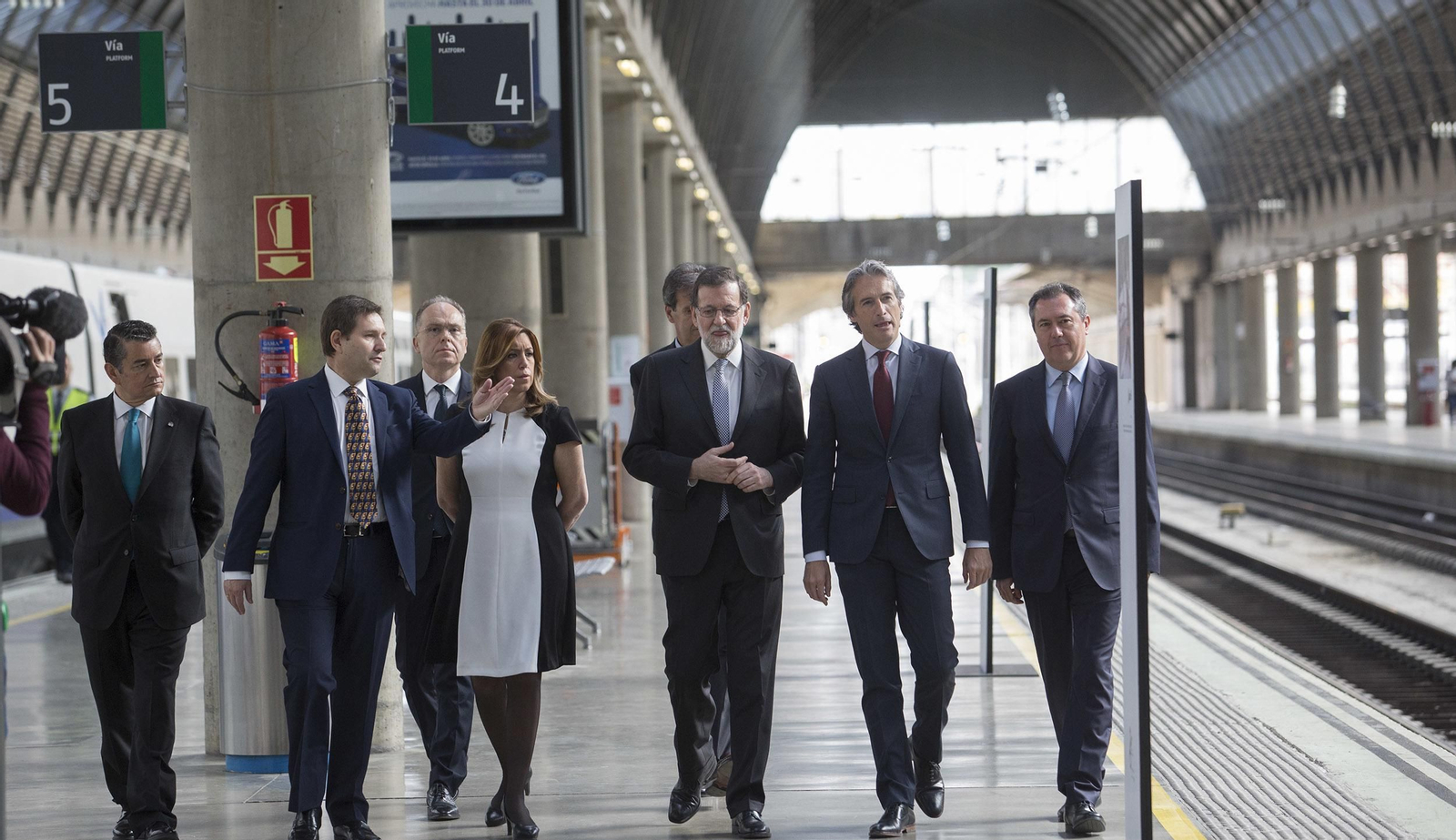 Las imágenes de la conmemoración de los 25 años del AVE