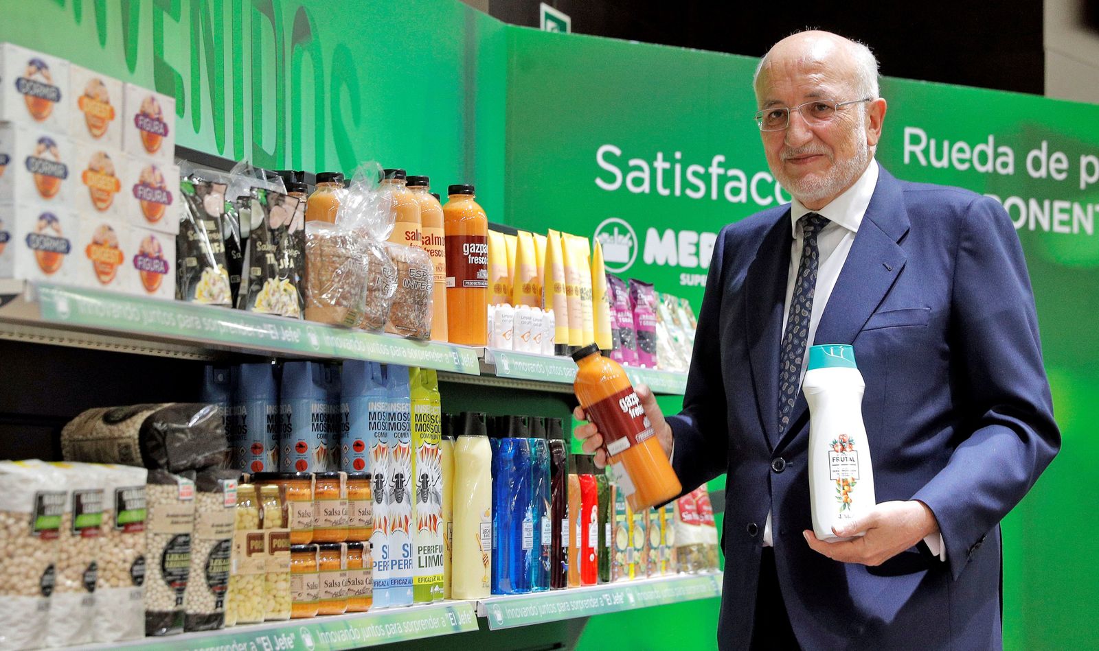 Juan Roig, en la presentación de resultados de 2018