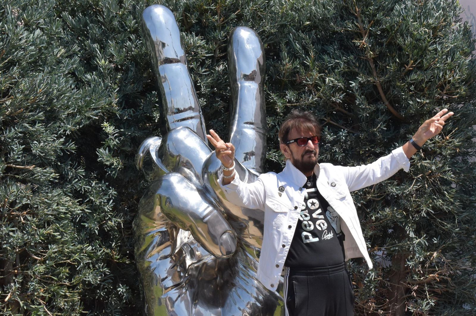 Ringo Starr en su último cumpleaños