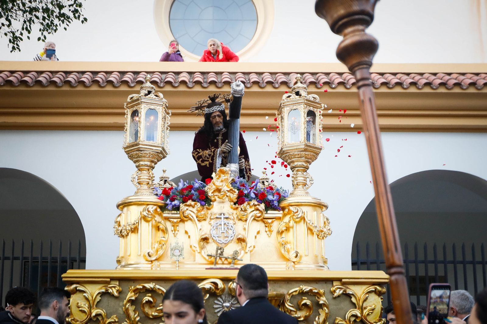 La procesión del Encuentro, en imágenes