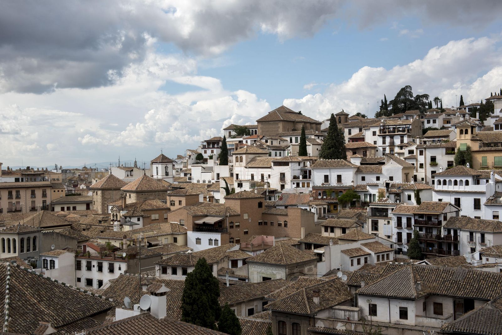 Barrio del Albaicín, en la capital.