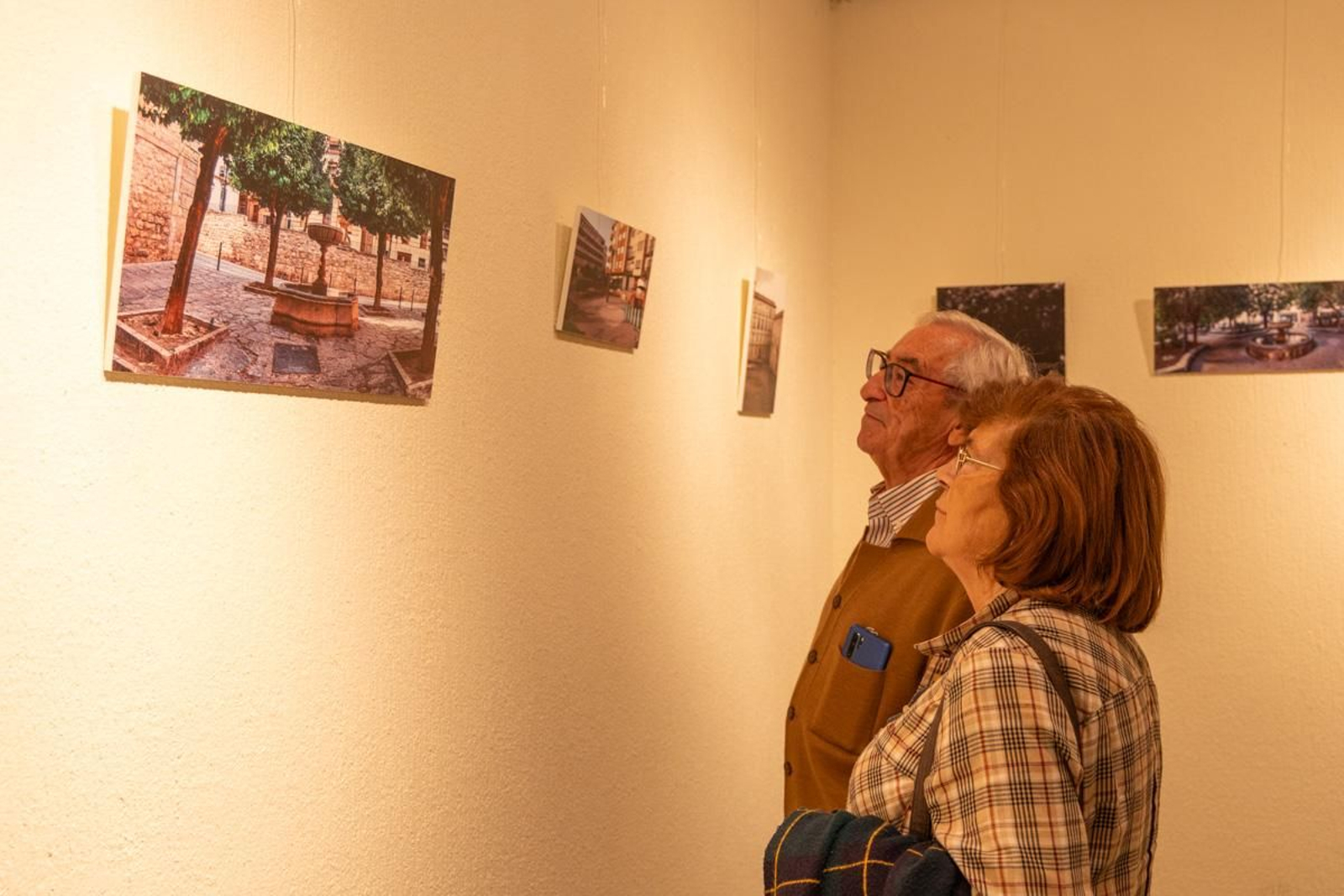 Exposición de "Plazas y rincones del Casco Histórico de Jaén", en imágenes