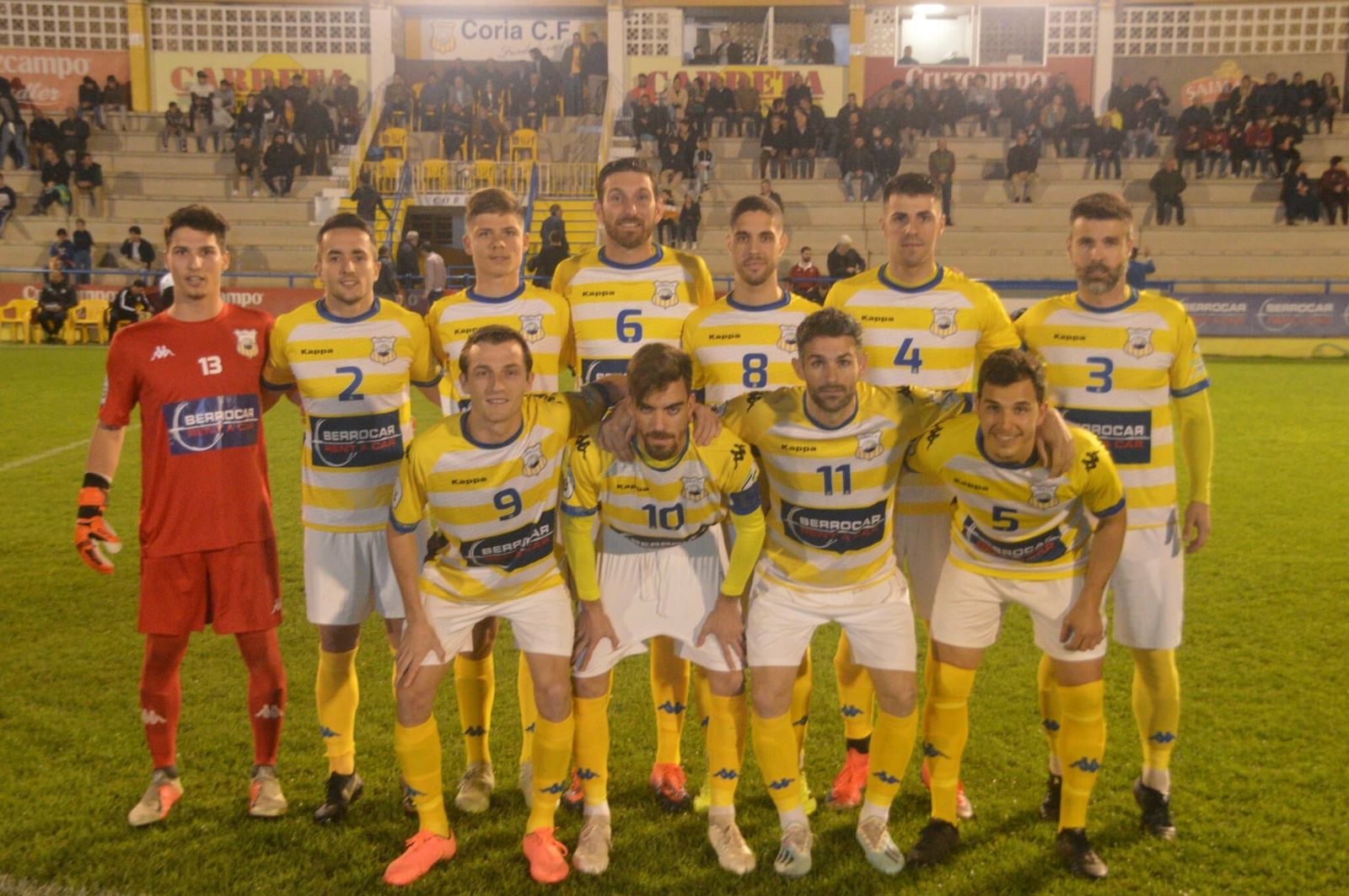 El Coria era hasta la pasada jornada el mejor equipo de 2020.