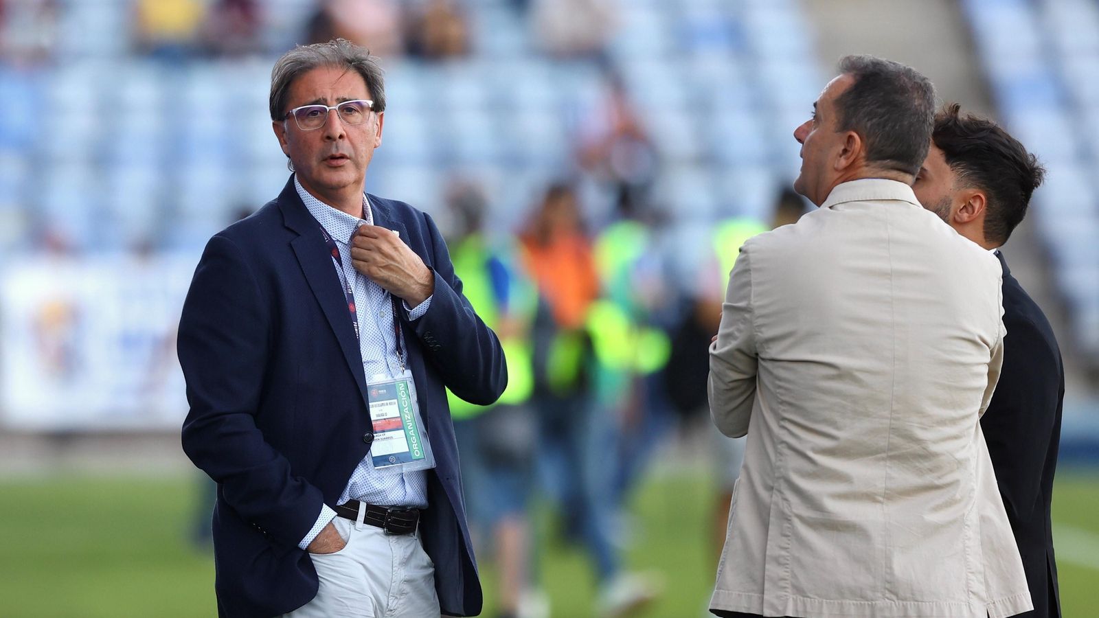 Loren, con José María Muñoz.