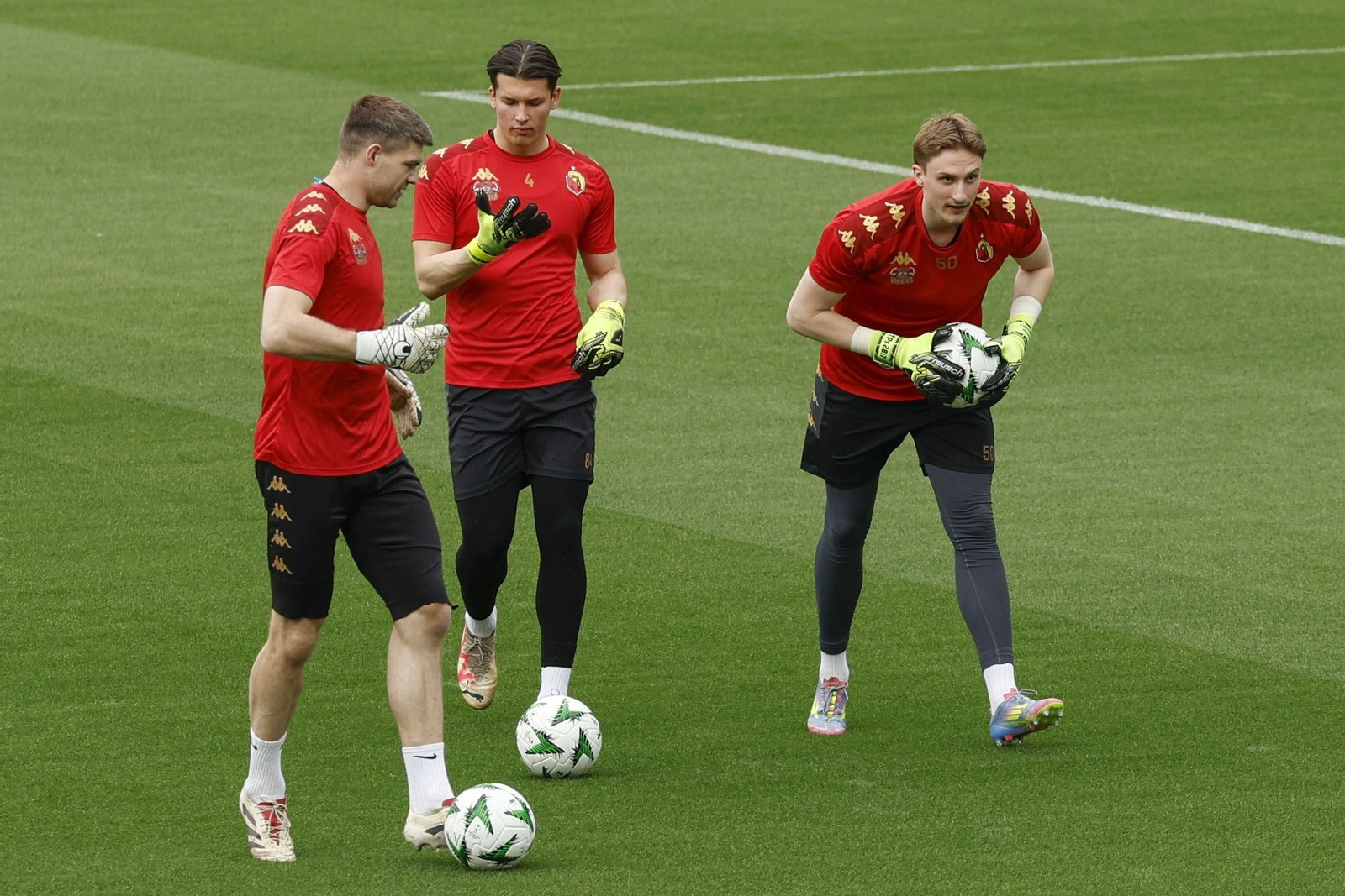 Las fotos de la previa del Betis - Jagiellonia