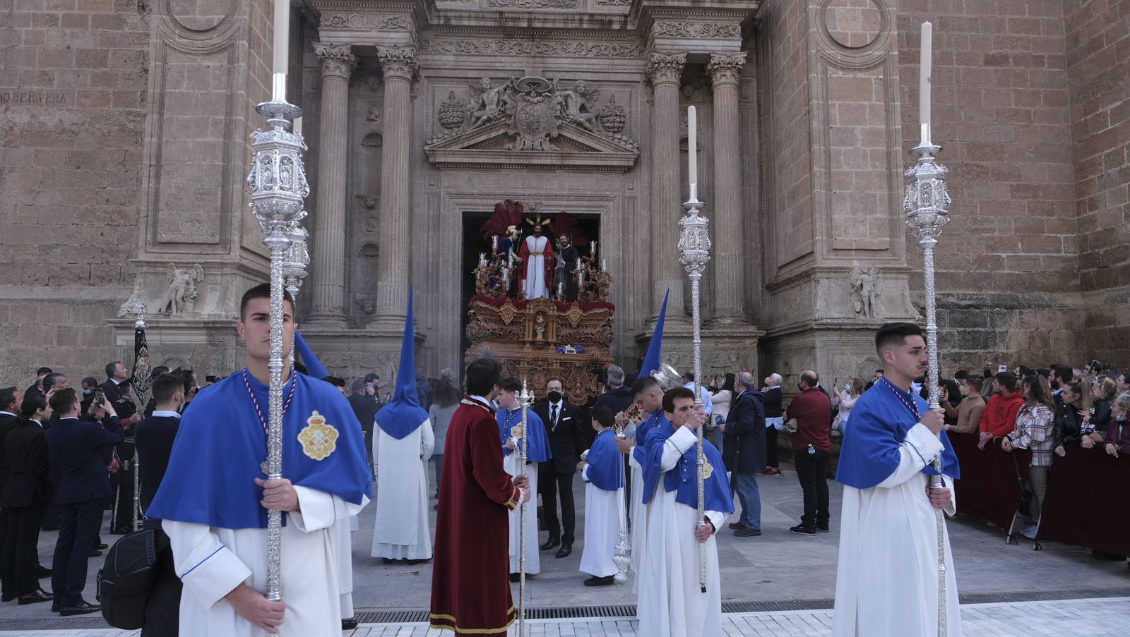 Procesión de Prendimiento en Almería, en imágenes