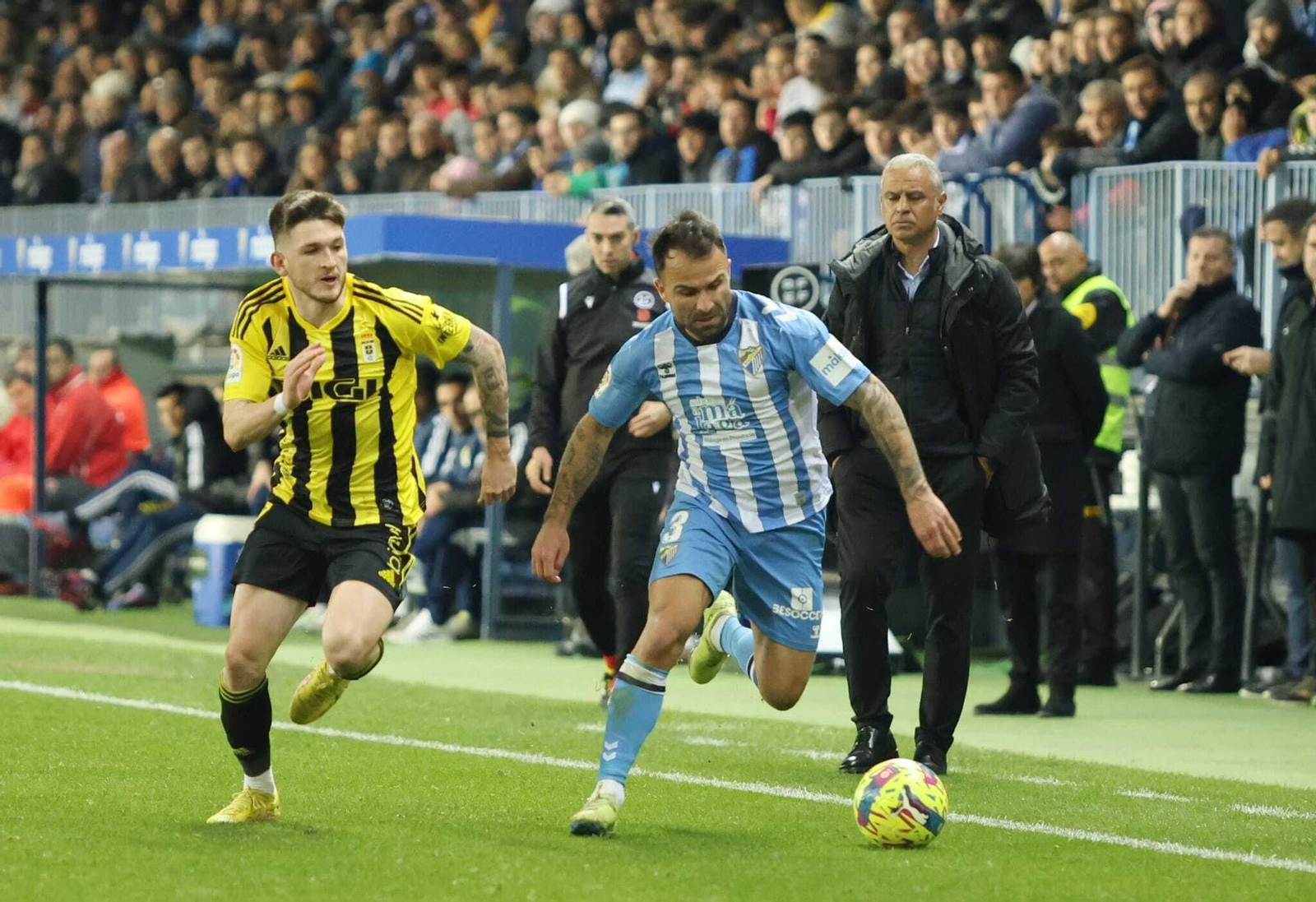 El Málaga CF - Real Oviedo, en fotos