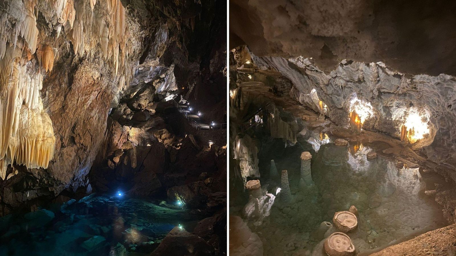 Interior de la Gruta de las Maravillas