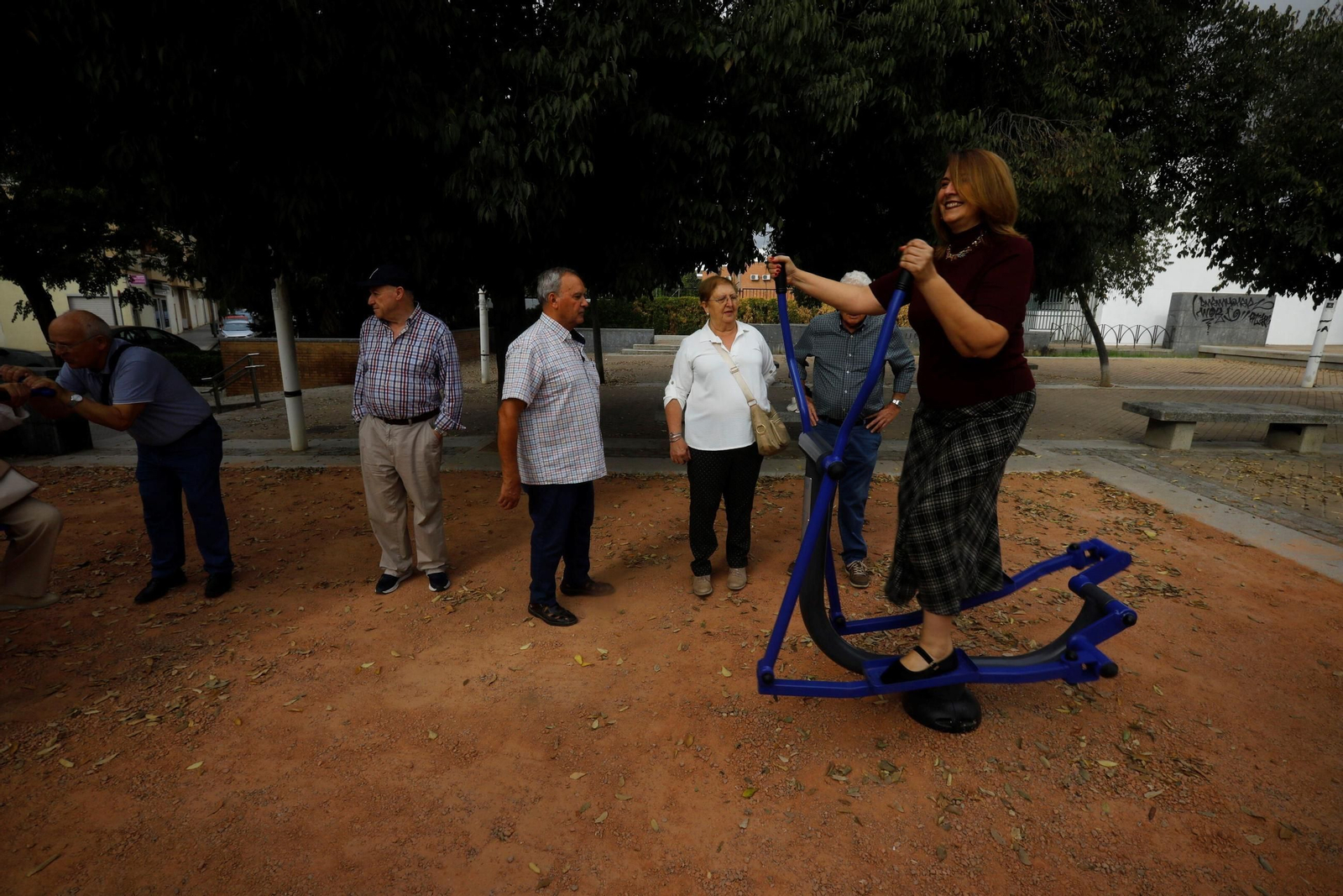 La inauguración del parque biosaludable de Levante, en imágenes