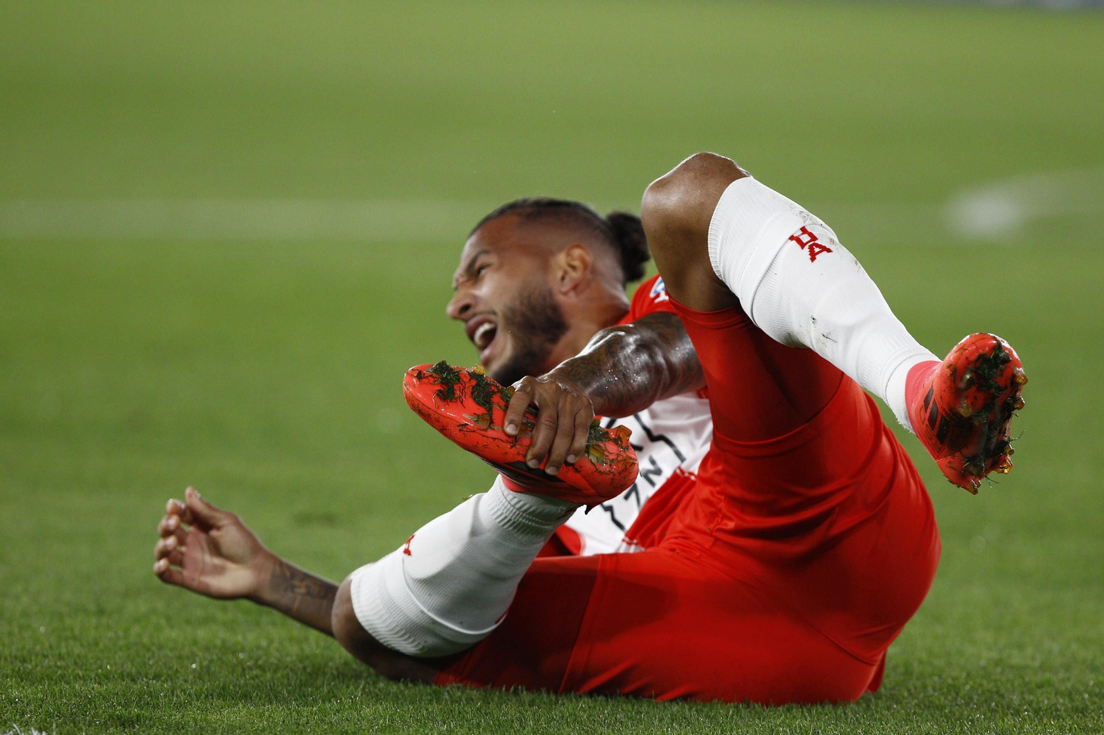 El partido U.D. Almería-Deportivo de La Coruña, en imágenes