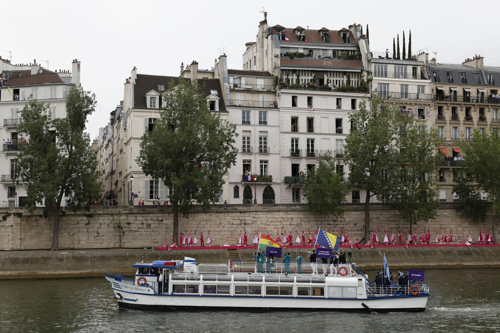 Las fotos de la ceremonia de inauguración de los Juegos Olímpicos de París 2024