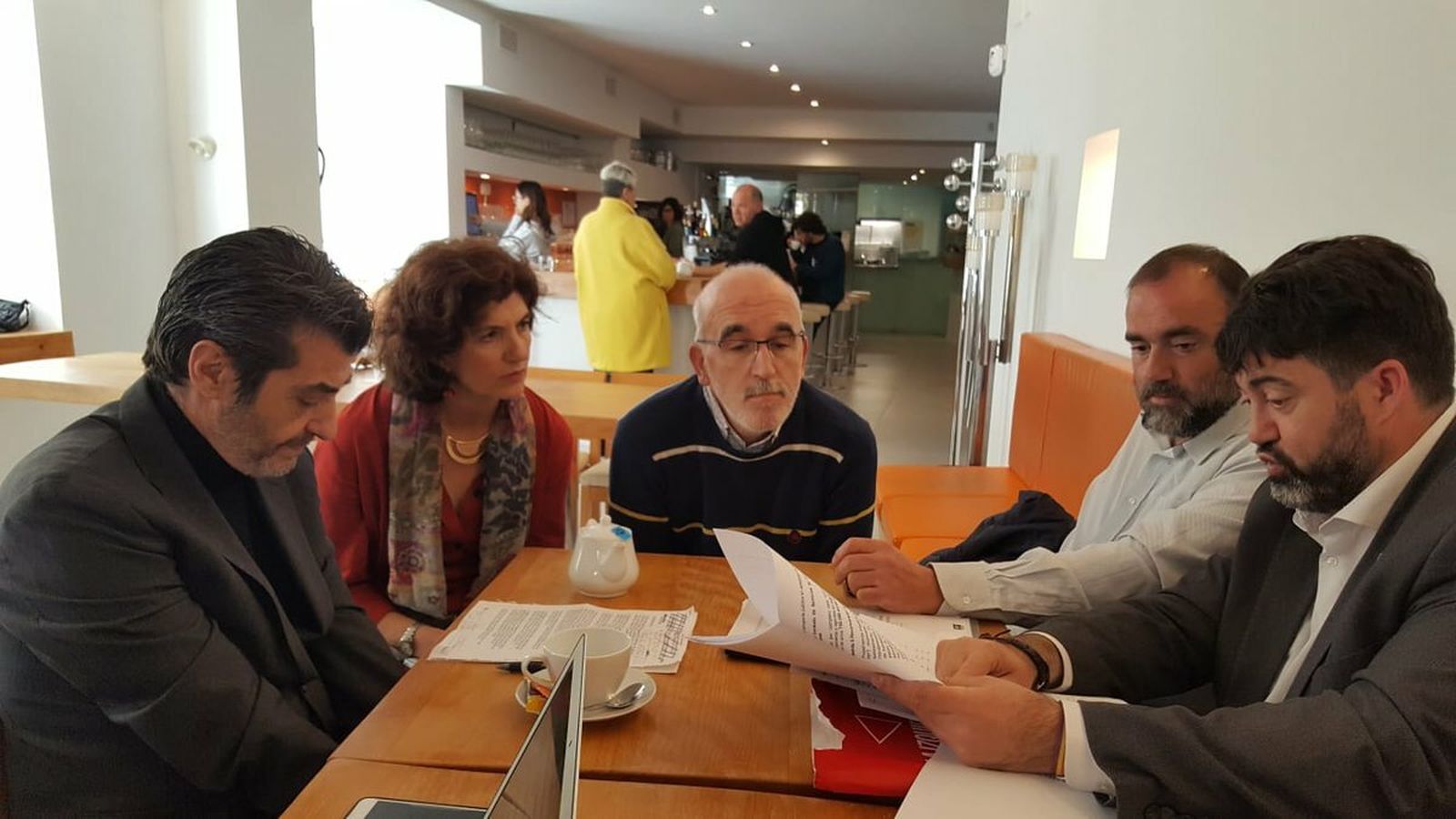 Reunión de trabajo con Sánchez Mato.