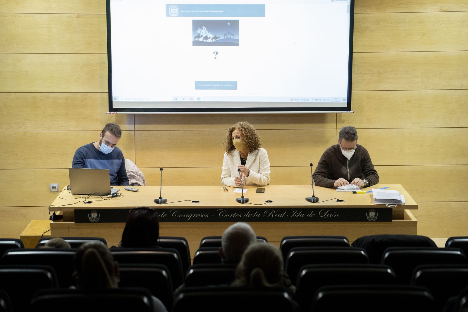 Sorteo de las plazas de las carrozas de la cabalgata de Reyes Magos.
