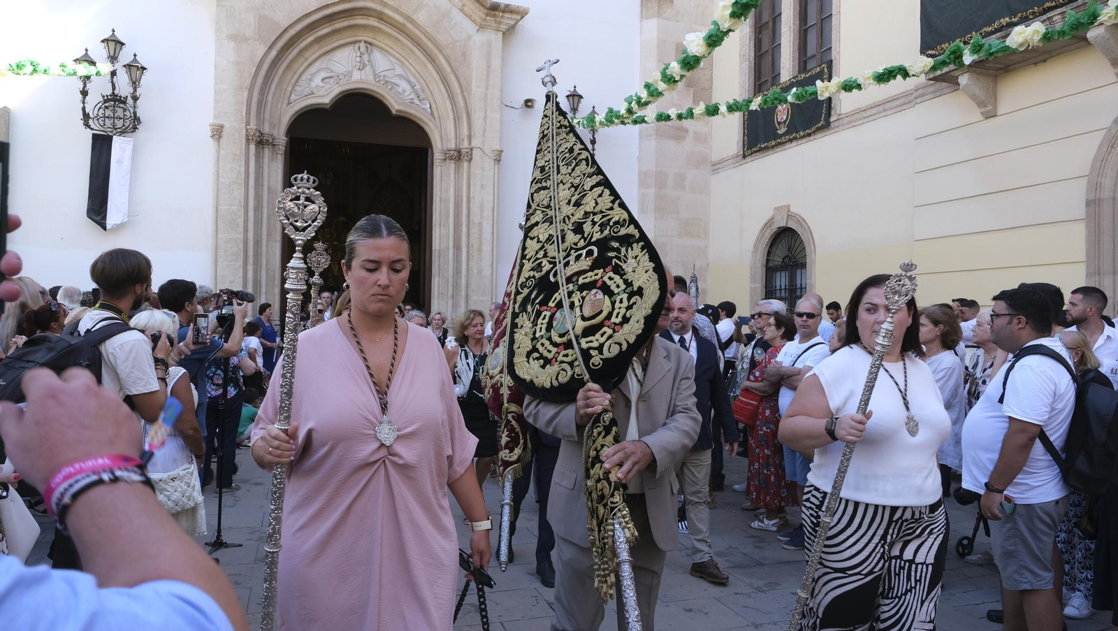 Traslado de la Virgen del Mar a la Catedral de Almería, en imágenes