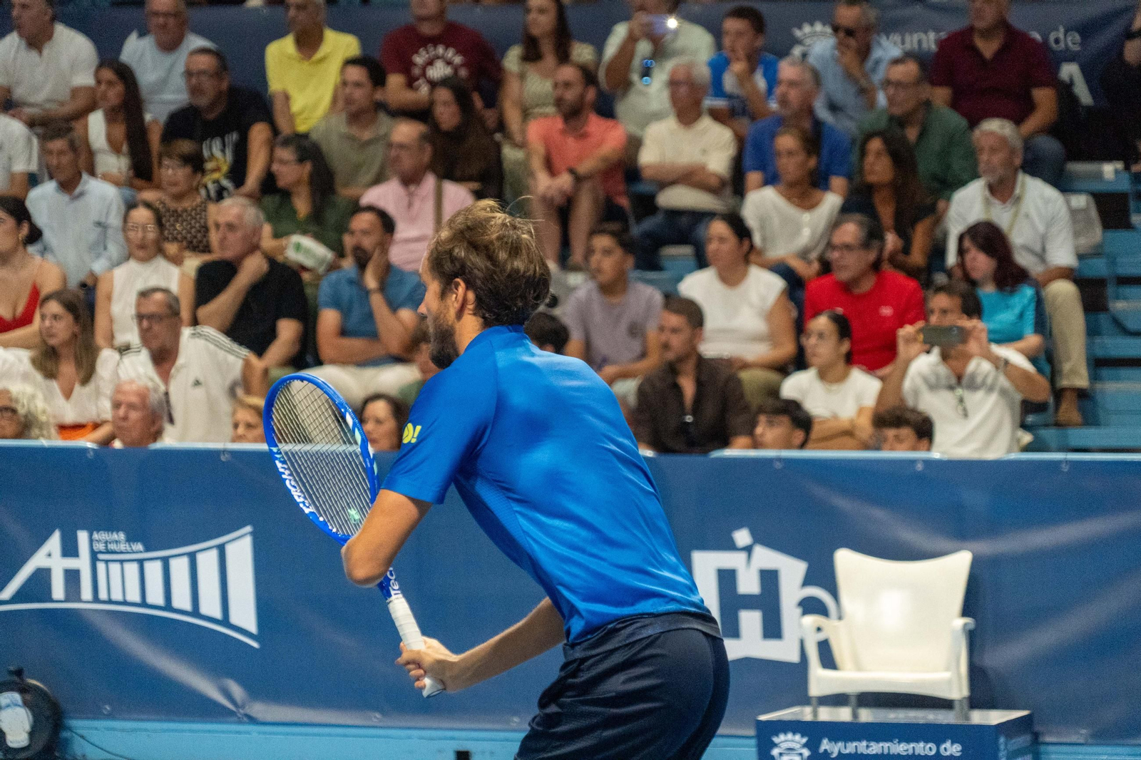 Imágenes de la final masculina de la Copa del Rey de tenis entre Daniil Medvedev y Alejandro Davidovich