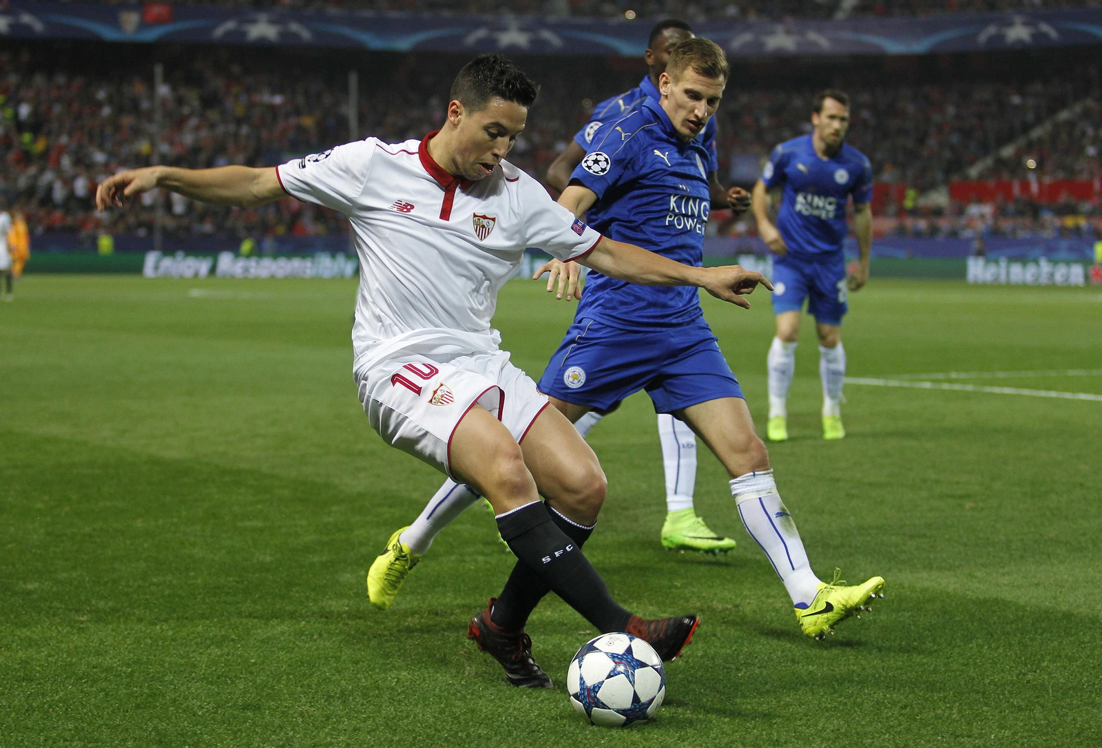 El Sevilla-Leicester de 'Champions'