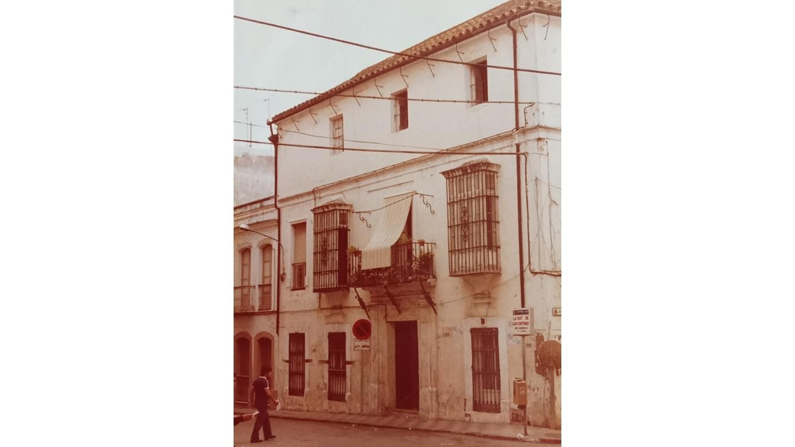 La Casa de los Enríquez, en 1980.