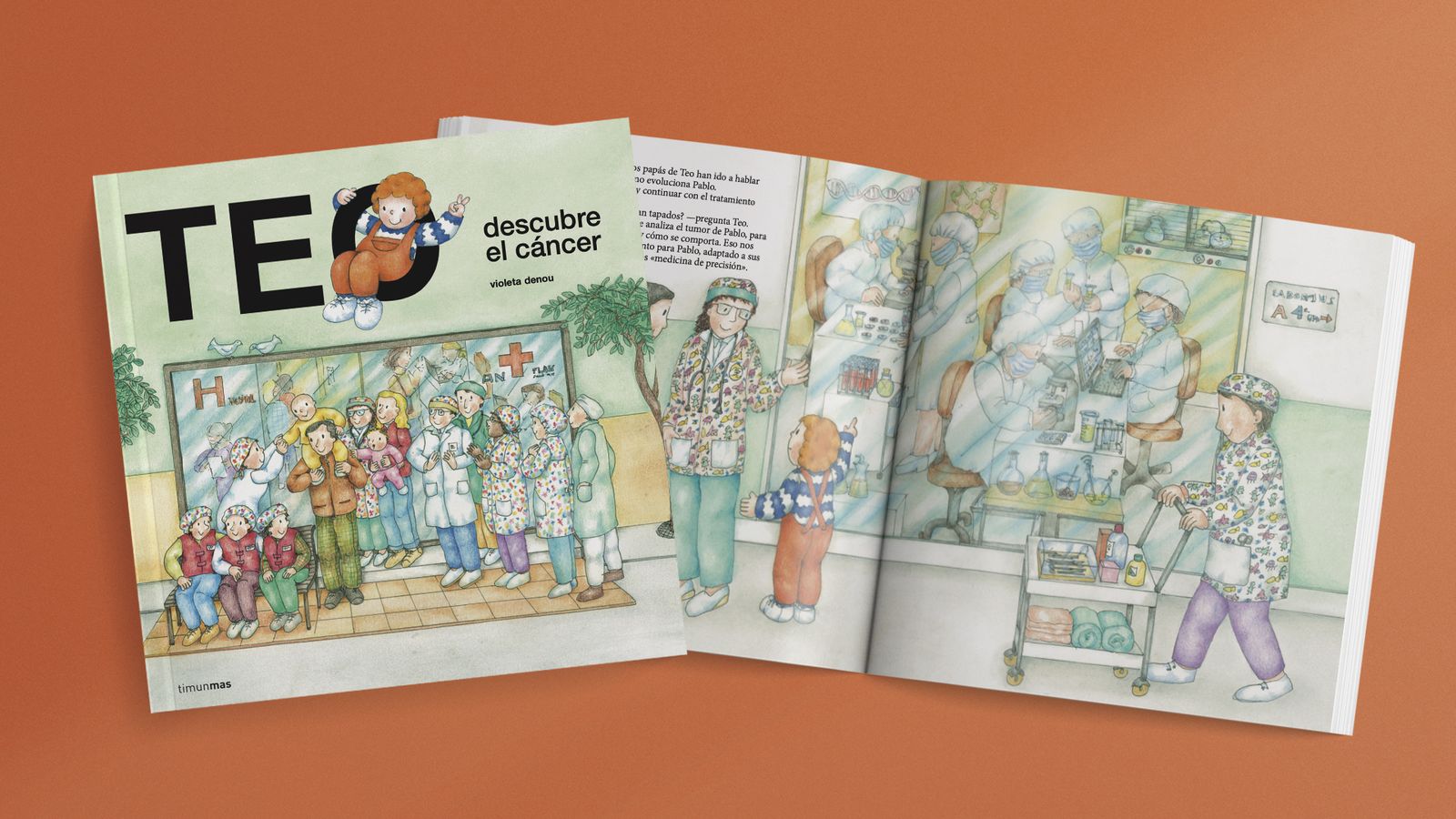 ayer apoya a las familias de los niños con cáncer a través del cuento infantil ‘Teo descubre el cáncer’